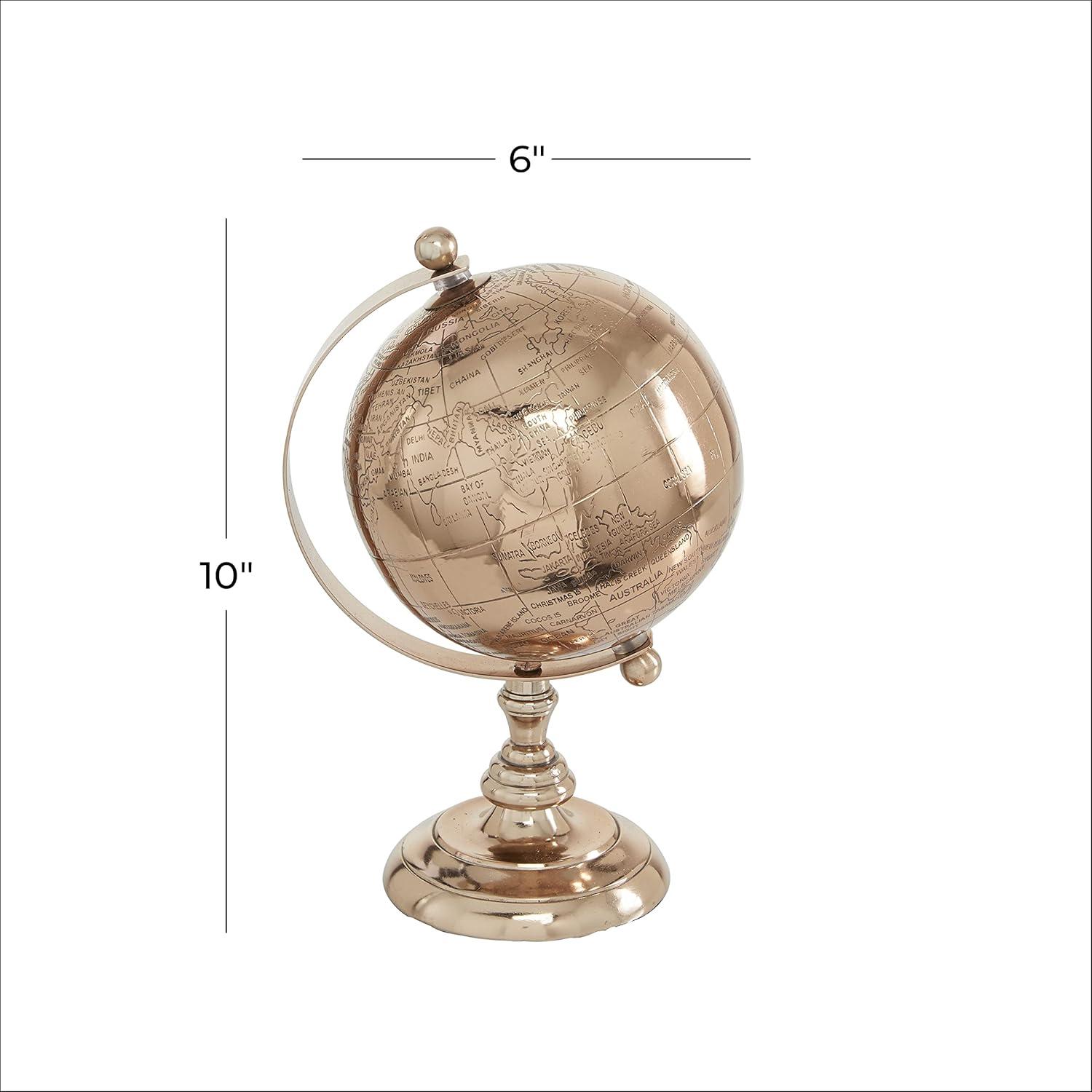 Metal Tabletop Globe