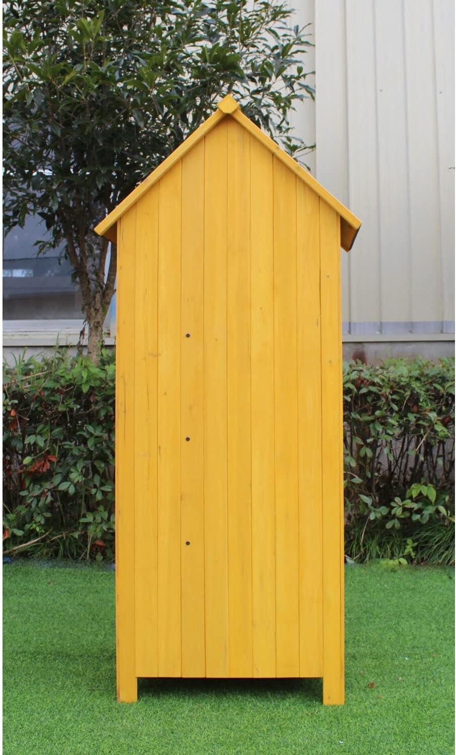 Hanover 2 ft. 5 in. W x 2 ft D Solid Wood Storage Shed