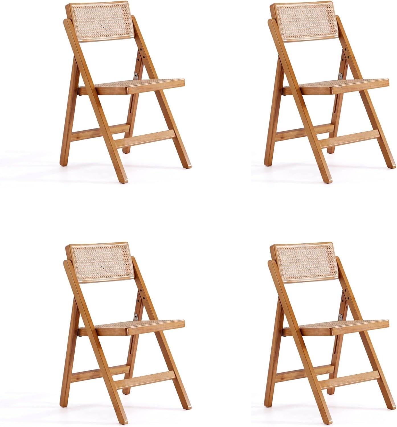 Solid Wood Folding Side Chair