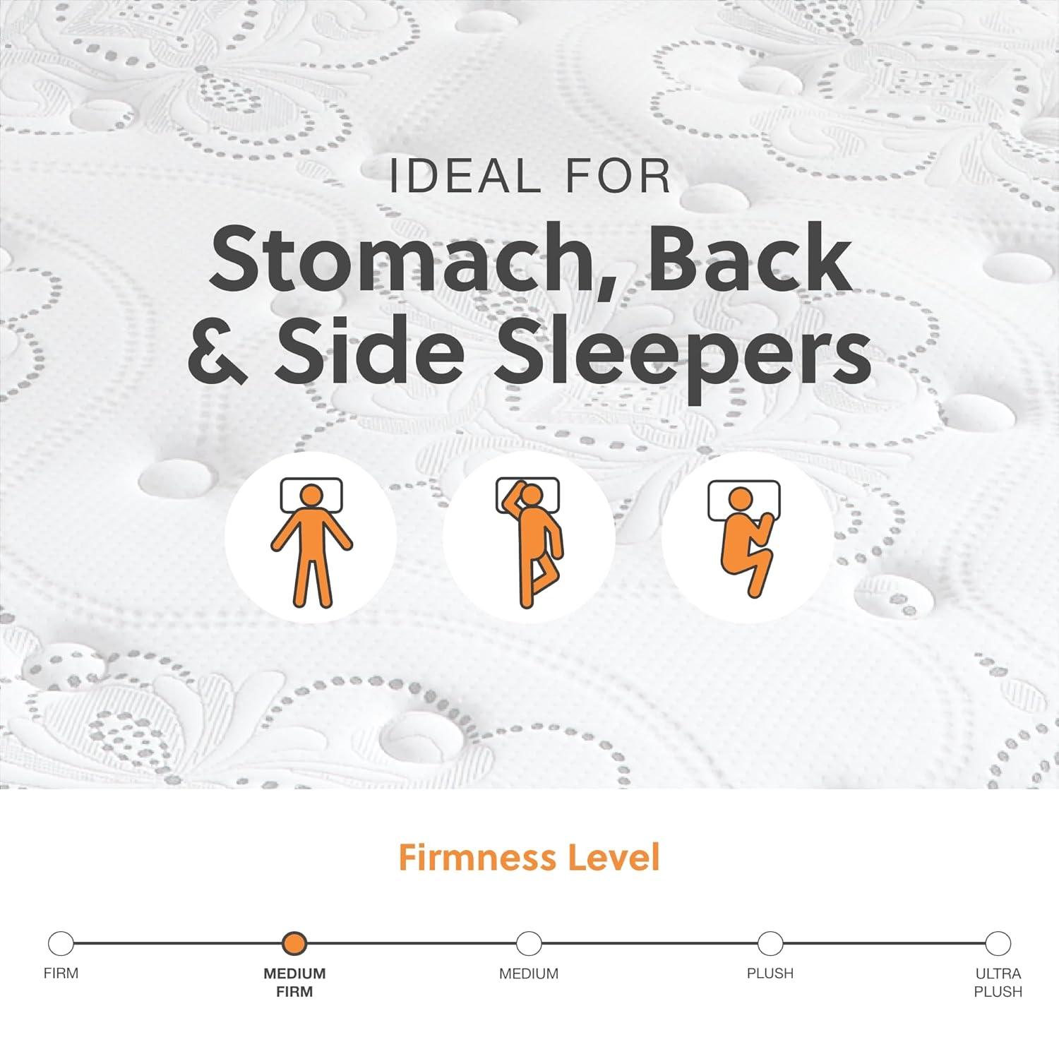 Dolante 10" Medium Hybrid Mattress