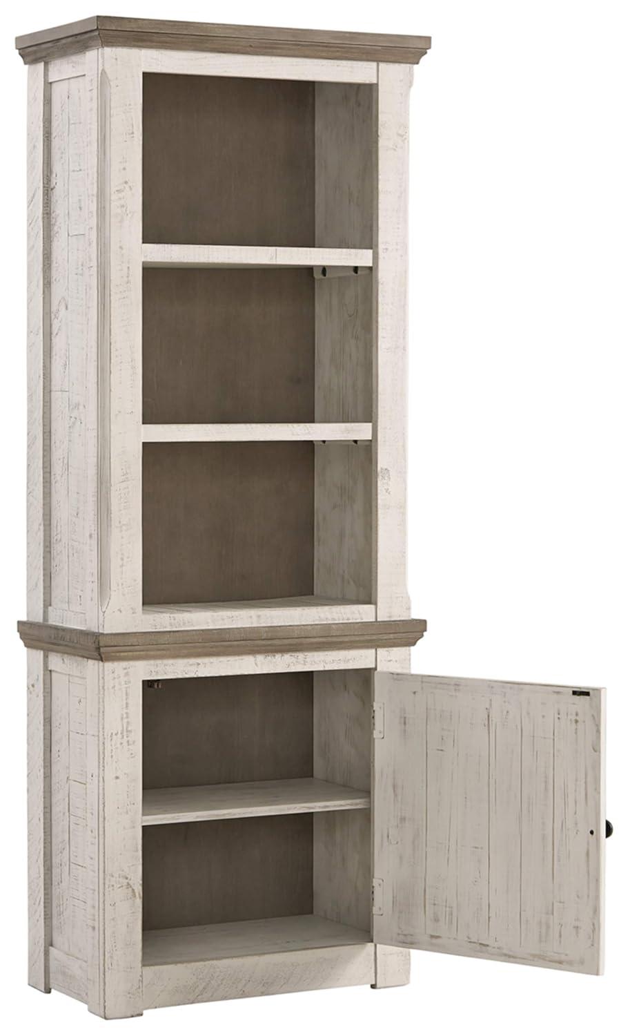 Signature Design by Ashley Casual Havalance Right Pier Cabinet  Two-tone