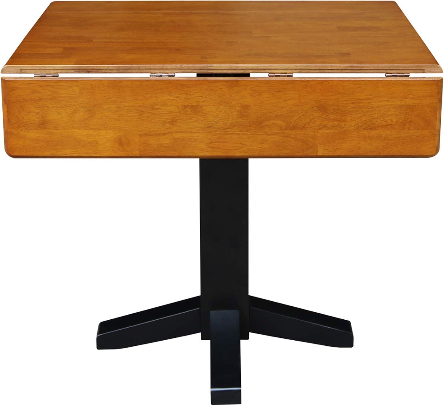 36" Sanders Square Dual Drop Leaf Dining Table - International Concepts