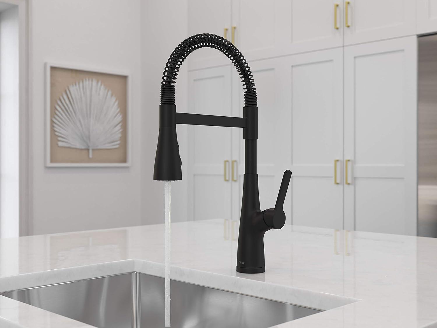 Neera Culinary Look Pull Down Single Handle Kitchen Faucet