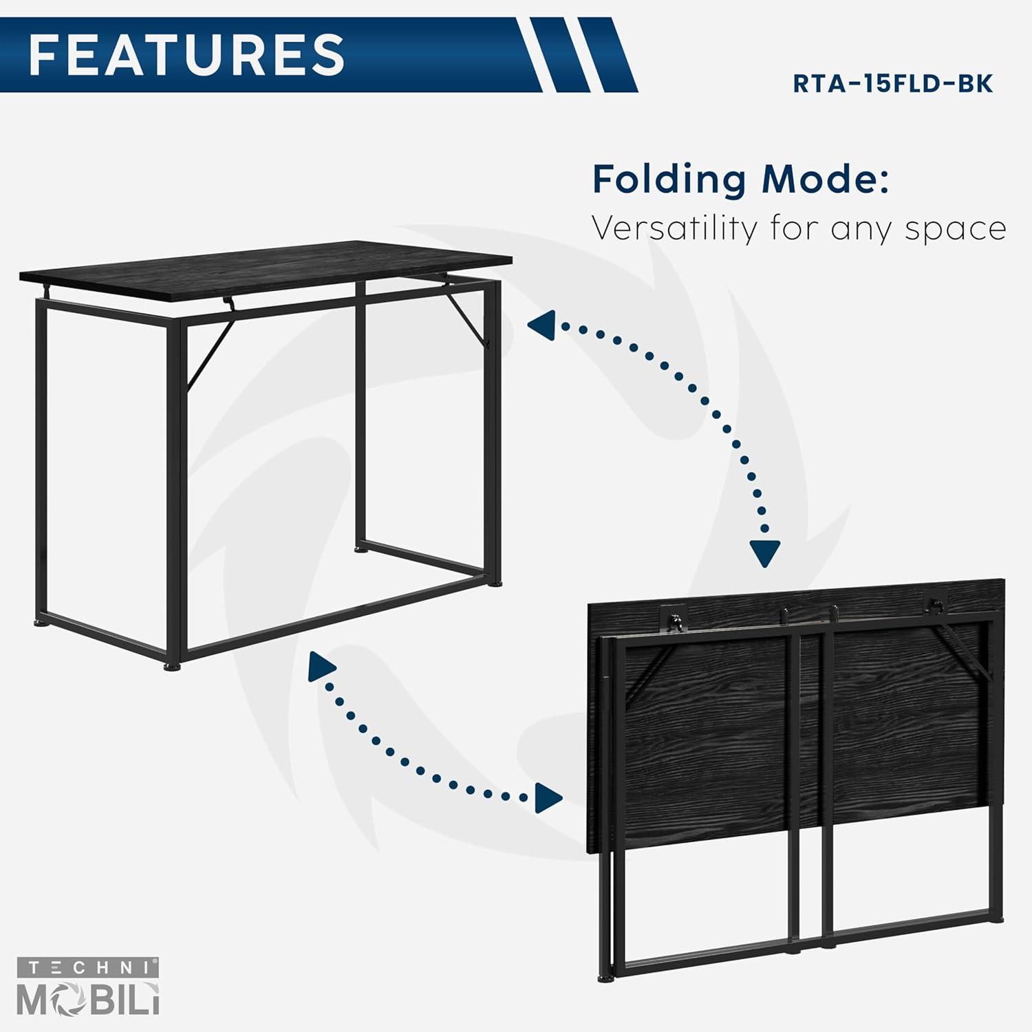 Space Saving Folding Desk - Techni Mobili