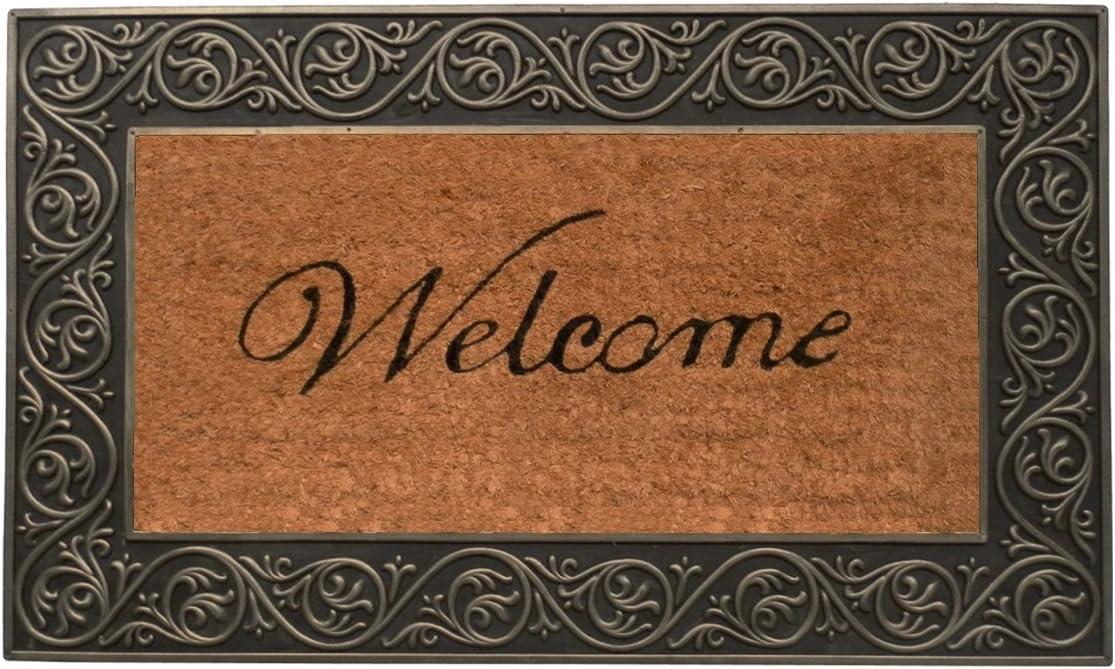 Calloway Mills 10002WELC Prestige Silver Welcome Doormat