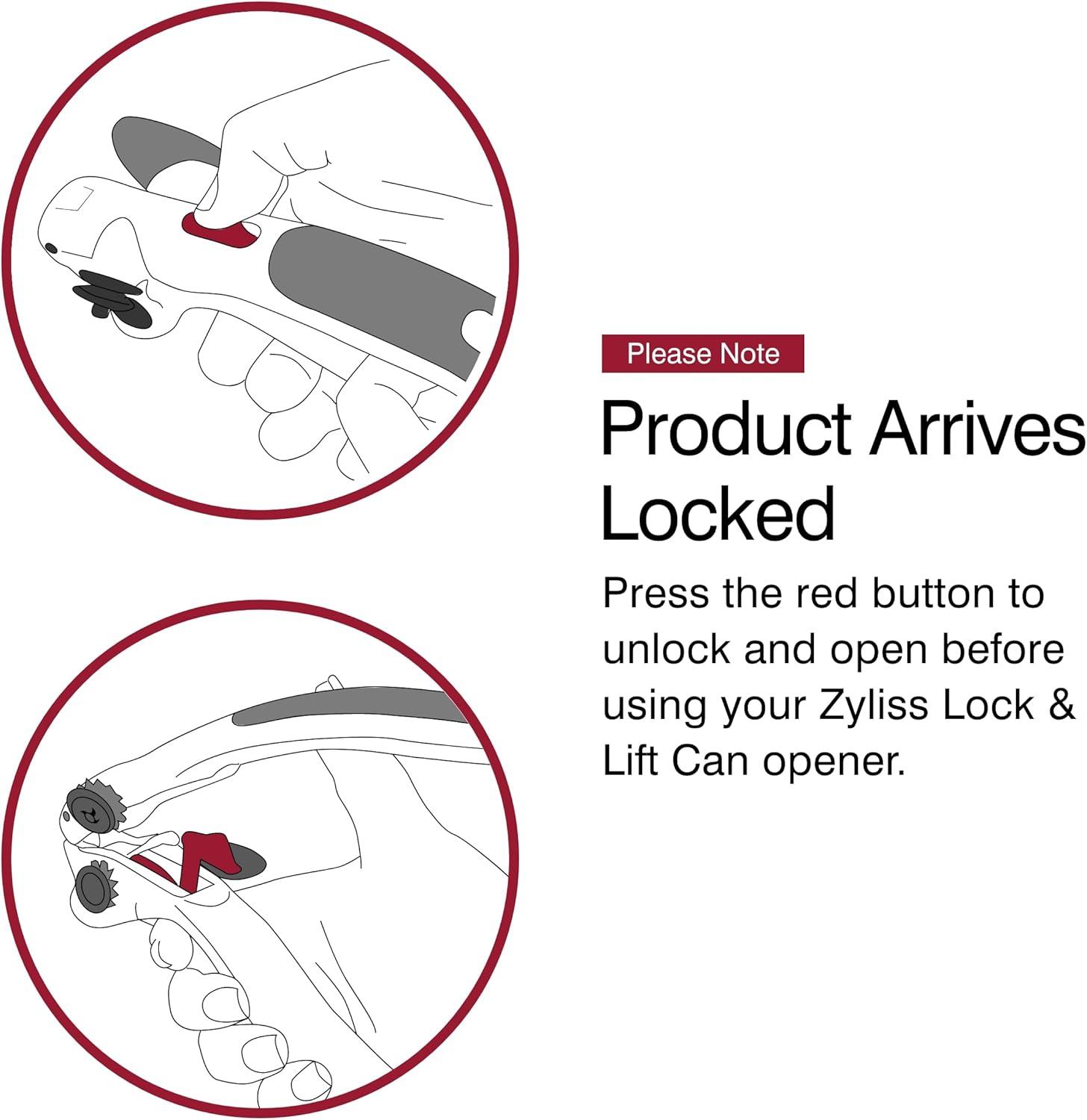 Zyliss Lock N' Lift Can Opener