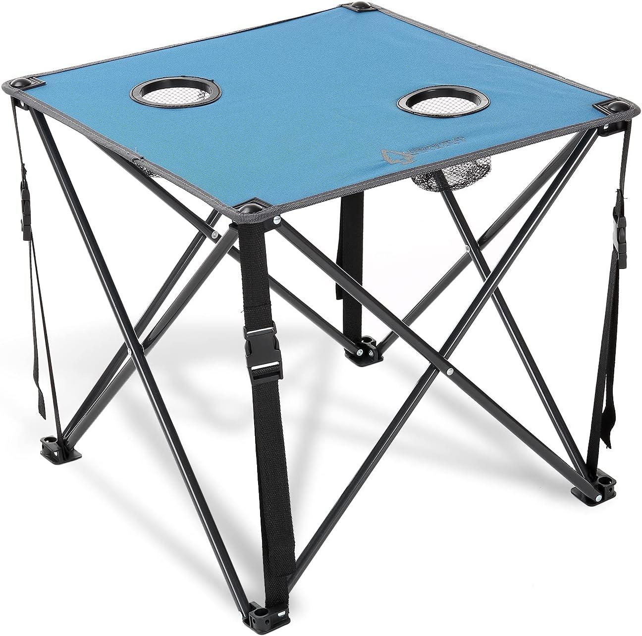 ARROWHEAD Outdoor Square Fabric Outdoor Folding Camping Table