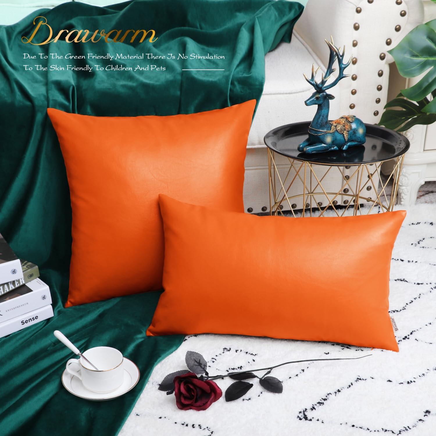 Deconovo Velvet Reversible Pillow Cover (Set of 2)