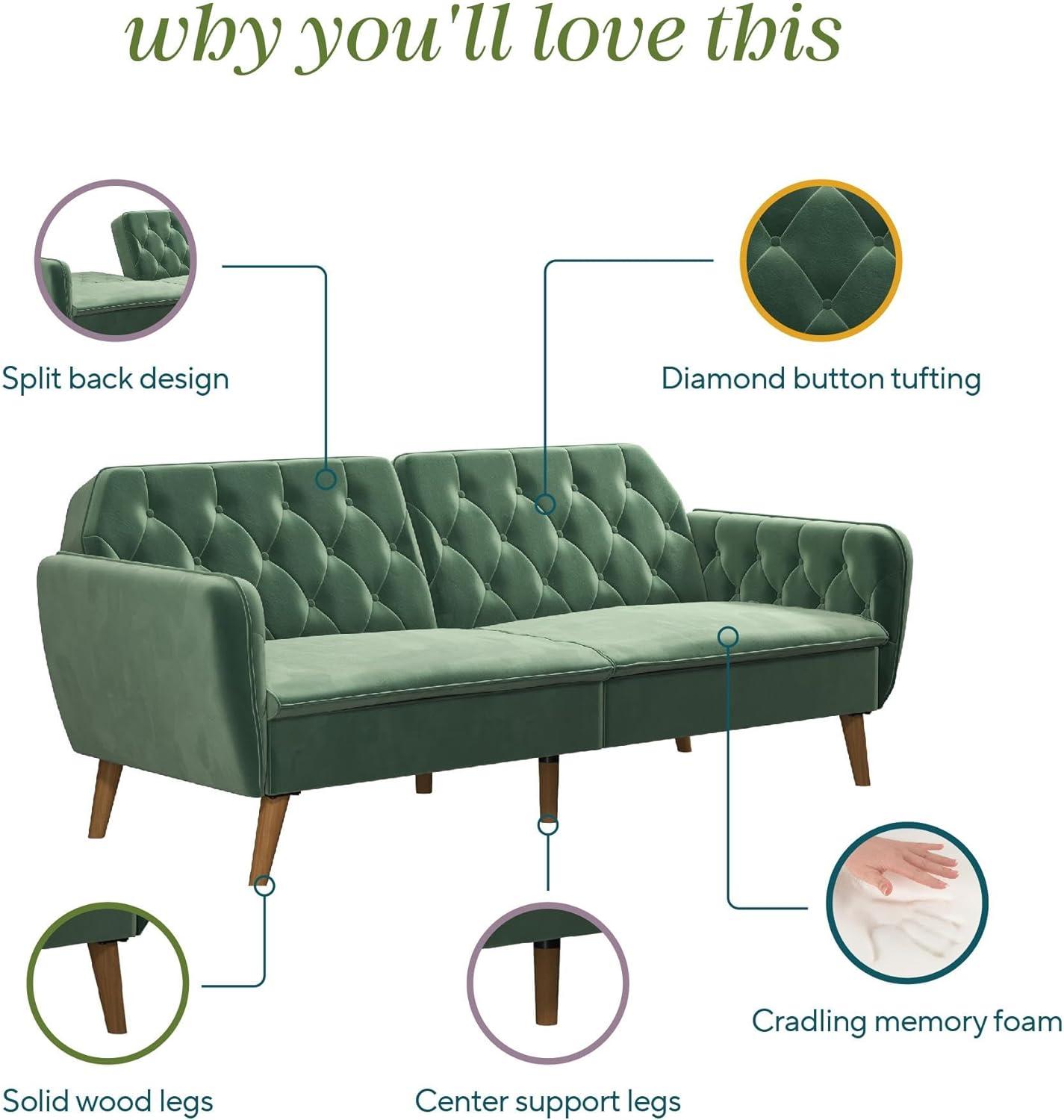 Tallulah Memory Foam Futon