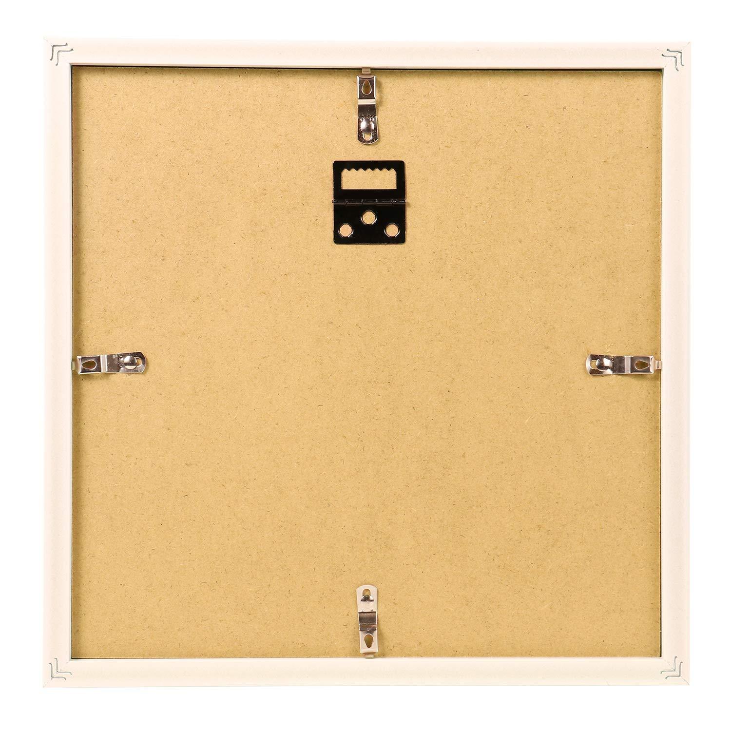 ArtbyHannah Canvas Wall Art Prints, Unframed Botanical Pictures Wall Decor, Sage Green Leaf Plant Poster for Bedroom Decorations & Gift (10x10 Inch, 4 Pack)