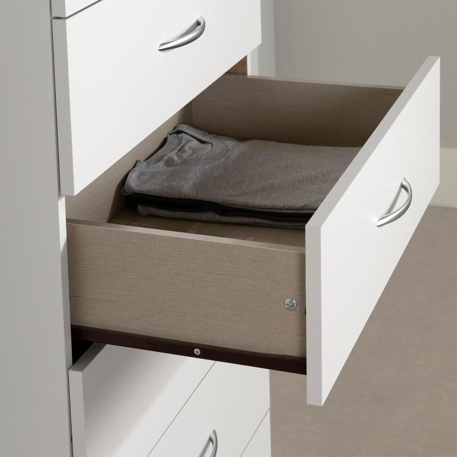 South Shore Step One, Contemporary Chest,  White
