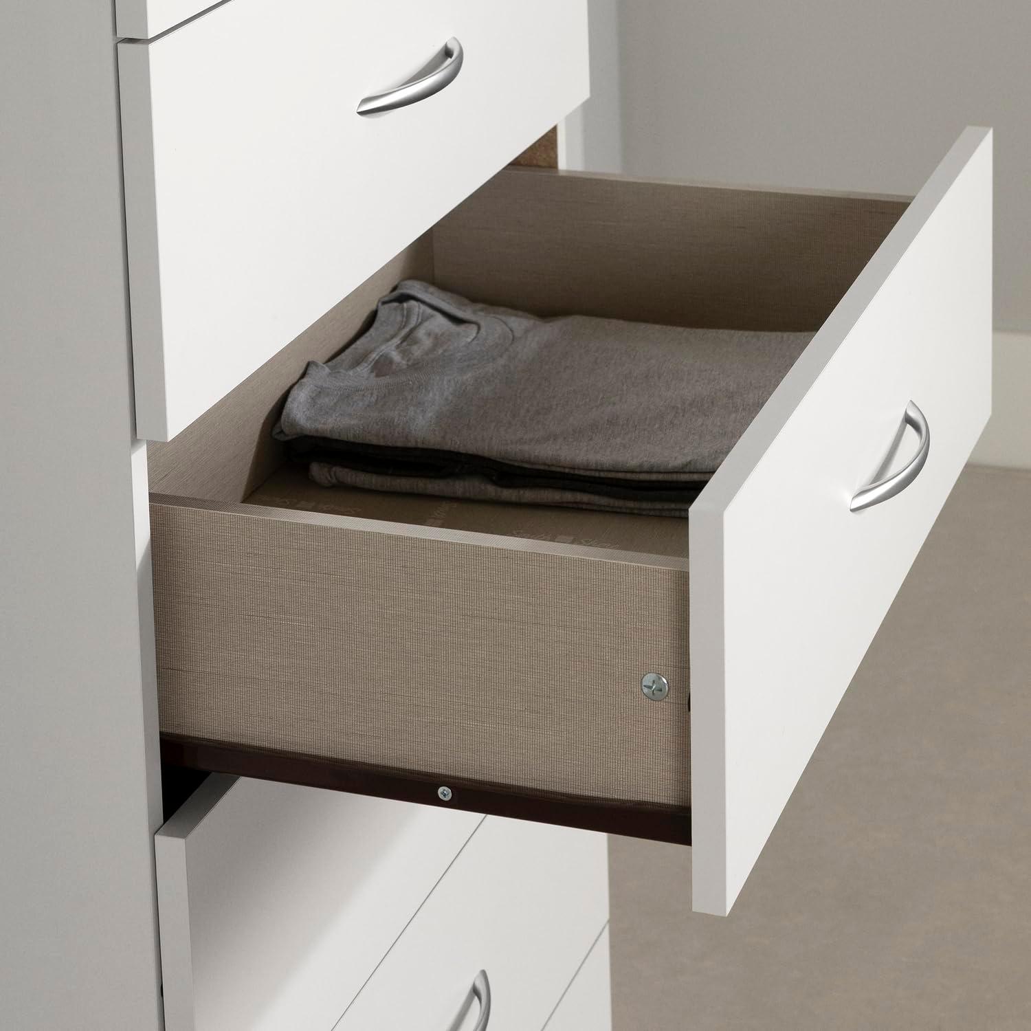 South Shore Step One, Contemporary Chest,  White