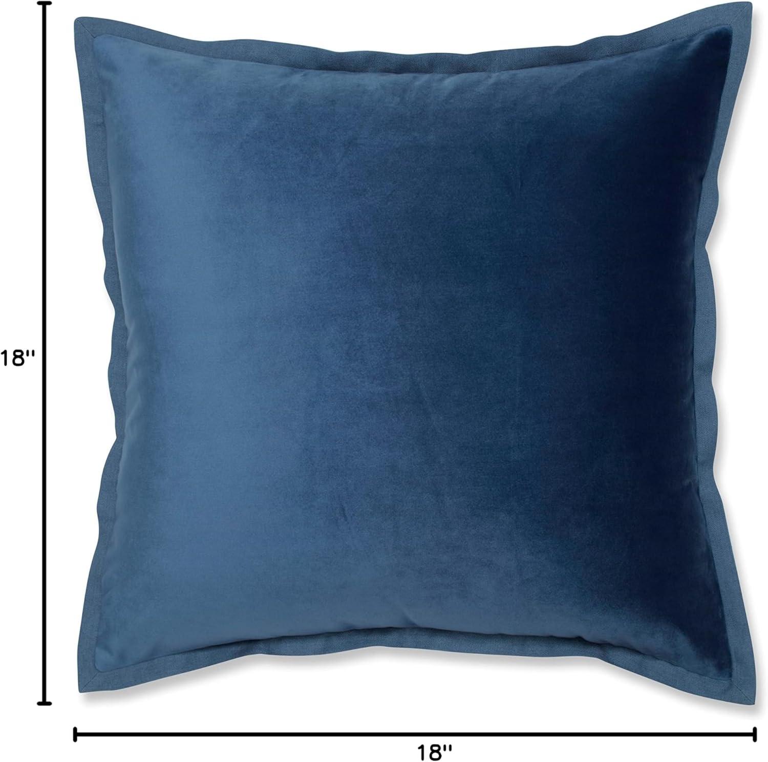 Flange Loden Velvet Down Blend Throw Pillow