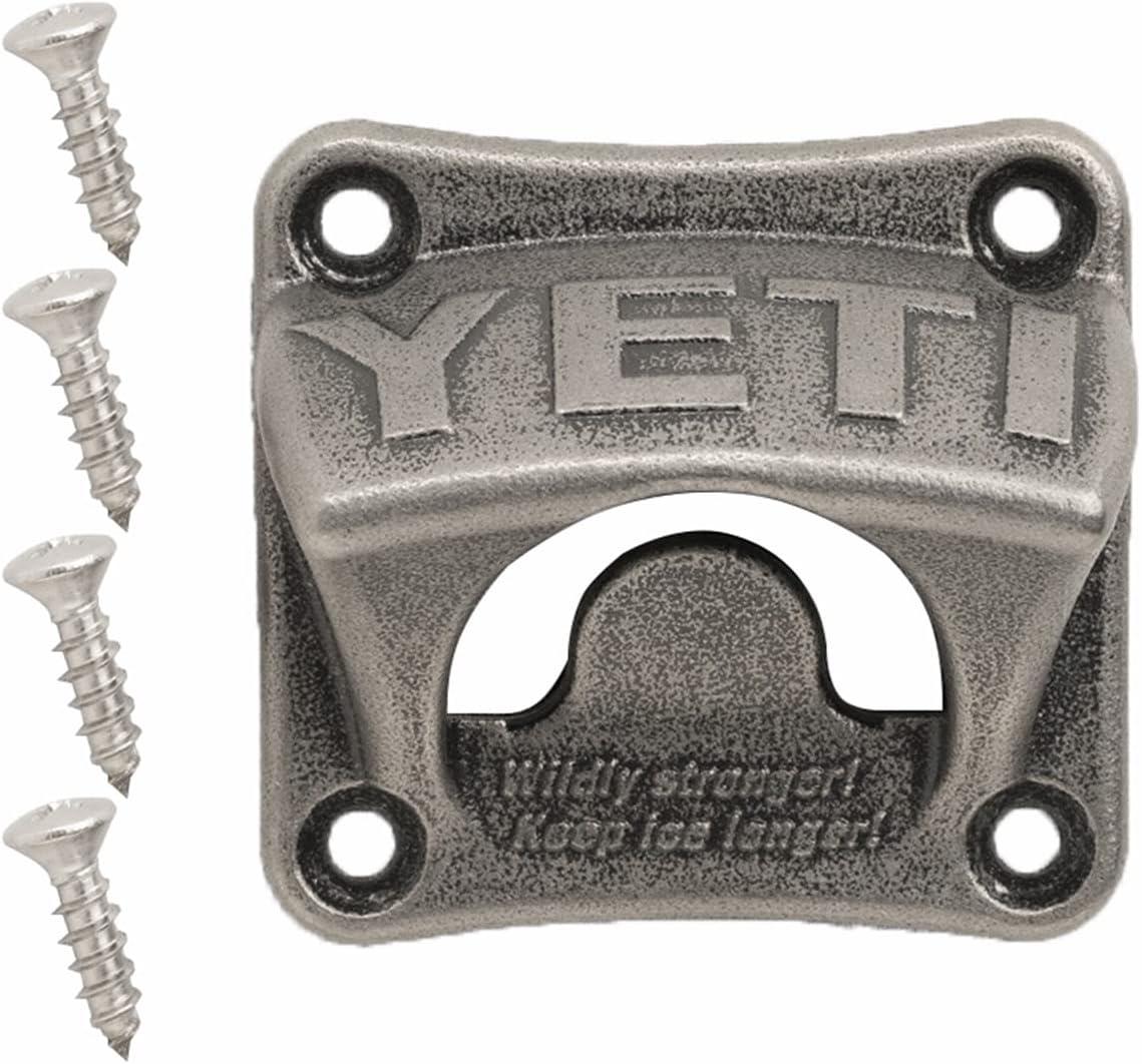 Stainless Steel Wall or Cooler Mounted Bottle Opener