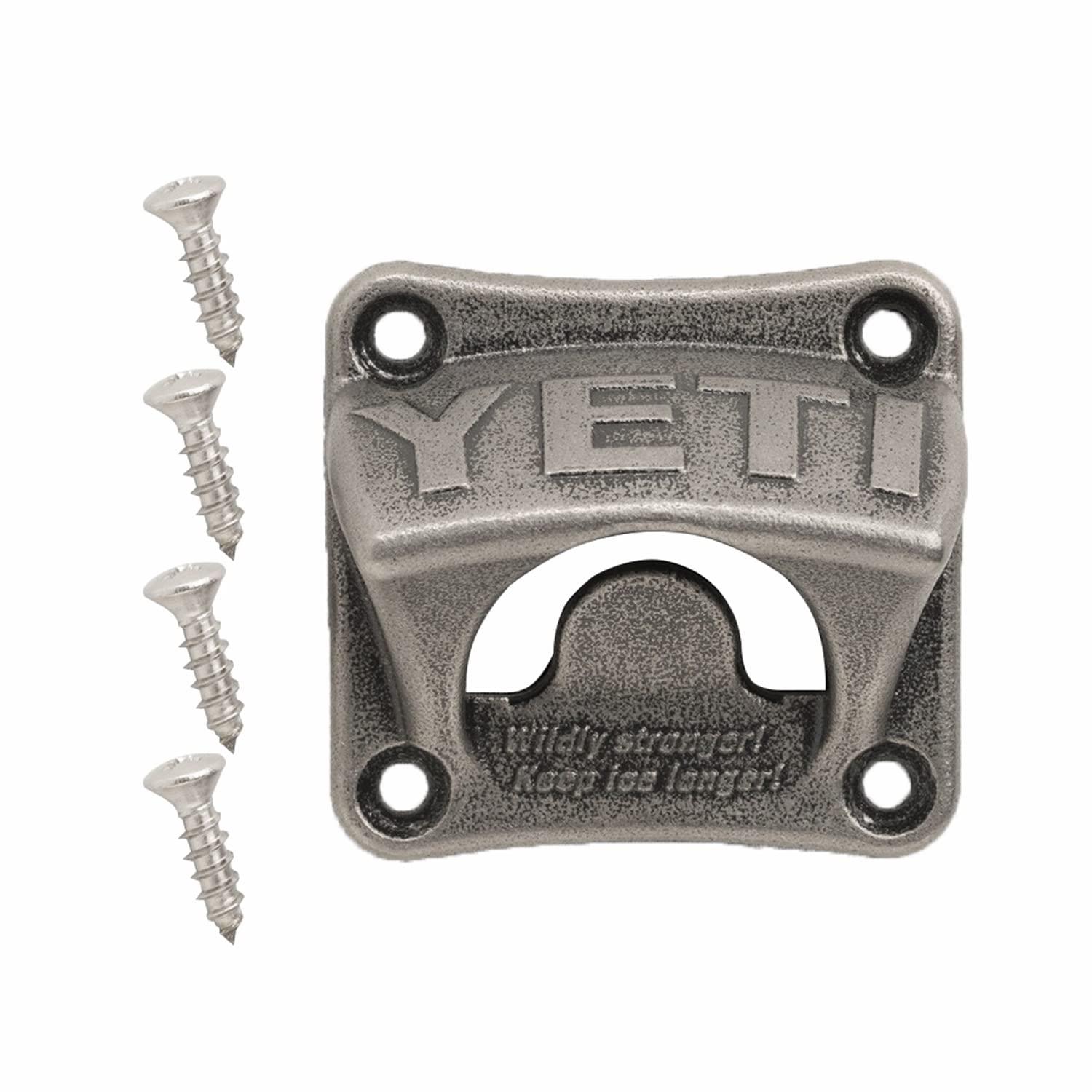 Stainless Steel Wall or Cooler Mounted Bottle Opener