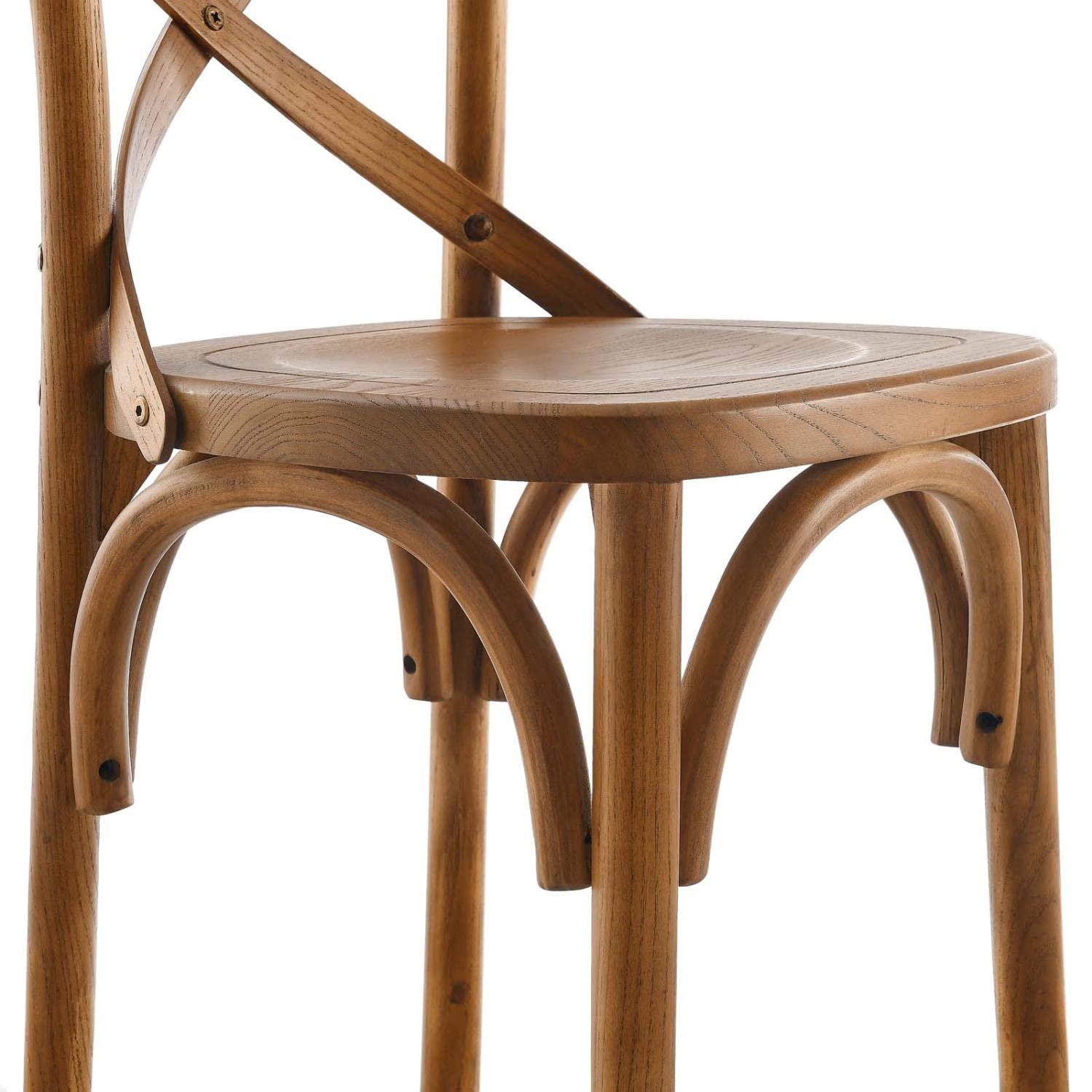 Farmhouse Charm meets Contemporary Style: Exquisite Gear Bar Stool