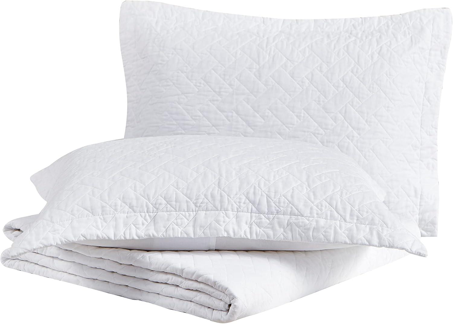Tommy Bahama Home Tommy Bahama Raffia Solid Cotton Reversible Quilt Set