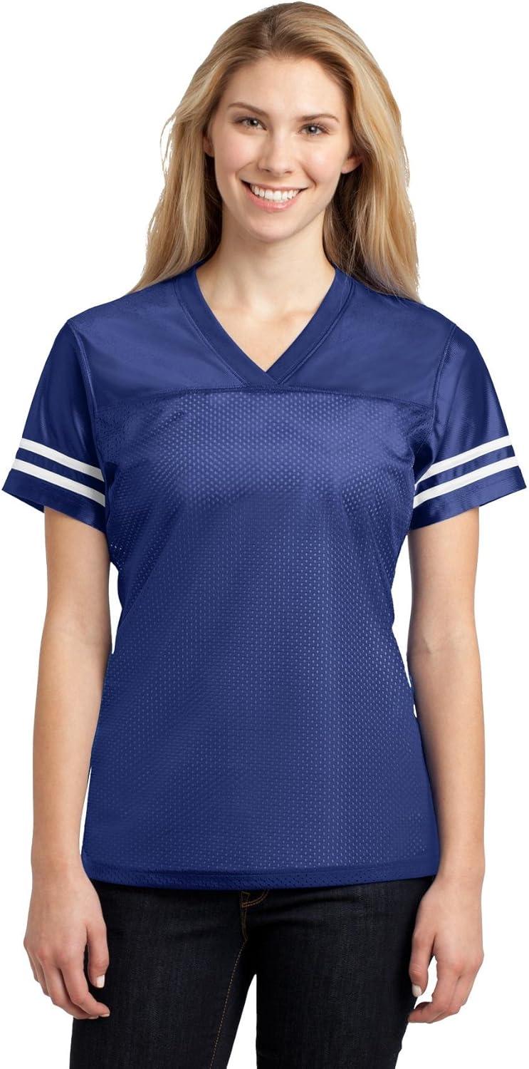 Sport-Tek Replica Jersey (LST307) True Royal/White, XS