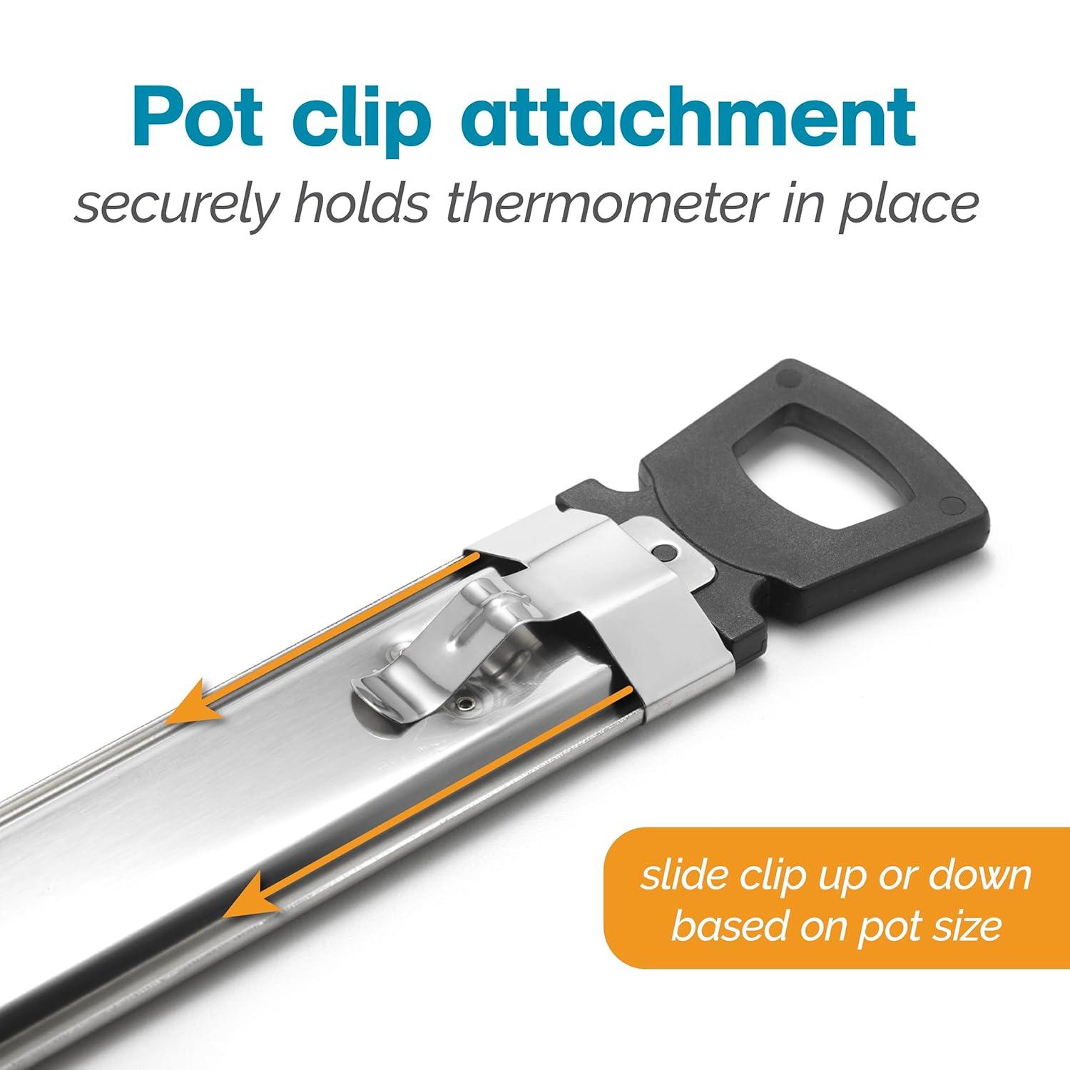 Polder Products LLC Stainless Steel Candy Thermometer
