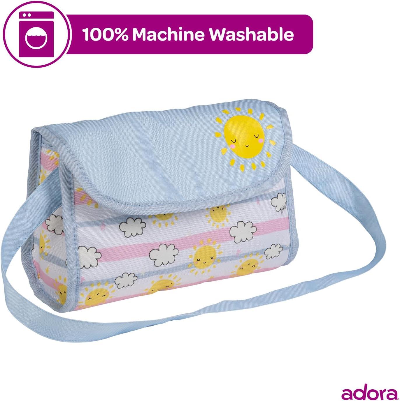 Adora Baby Doll Diaper Bag Set - Color-Changing Sunny Days