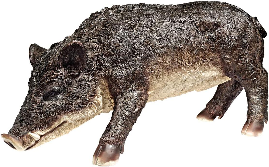 Design Toscano Razorback Wild Boar Statue