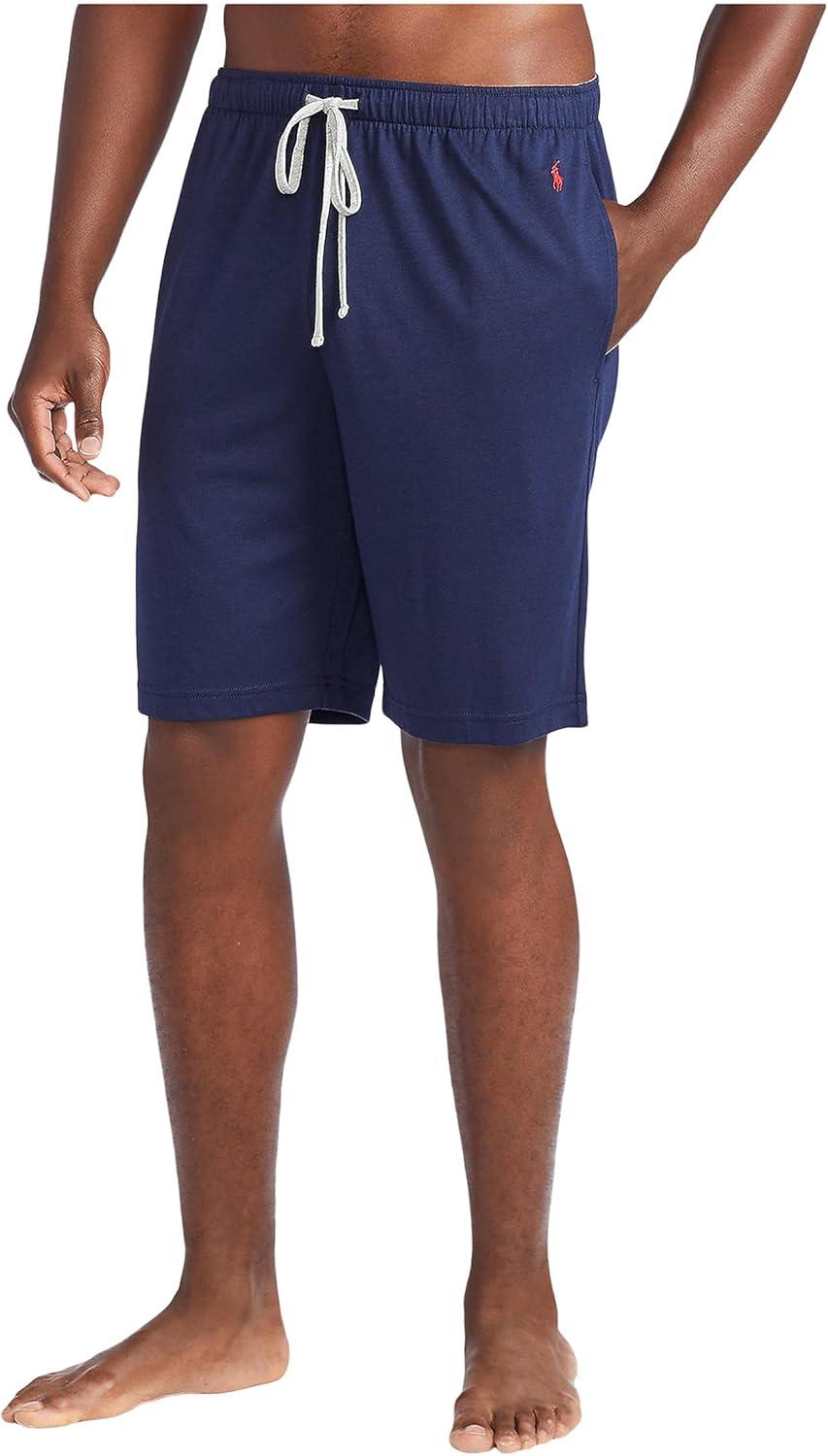 XL Navy Cotton-Modal Low Rise Sleep Shorts