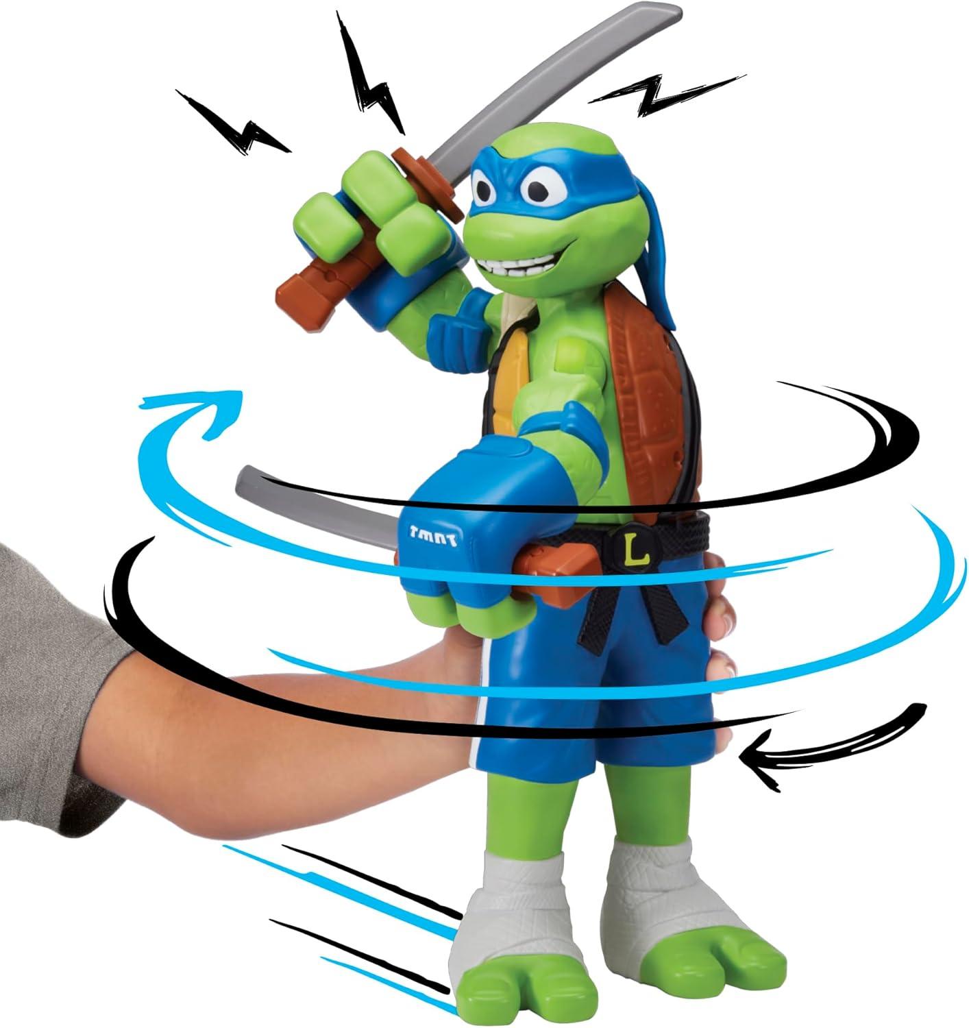Teenage Mutant Ninja Turtles Leonardo Roll-N-Punch Giant Action Figure