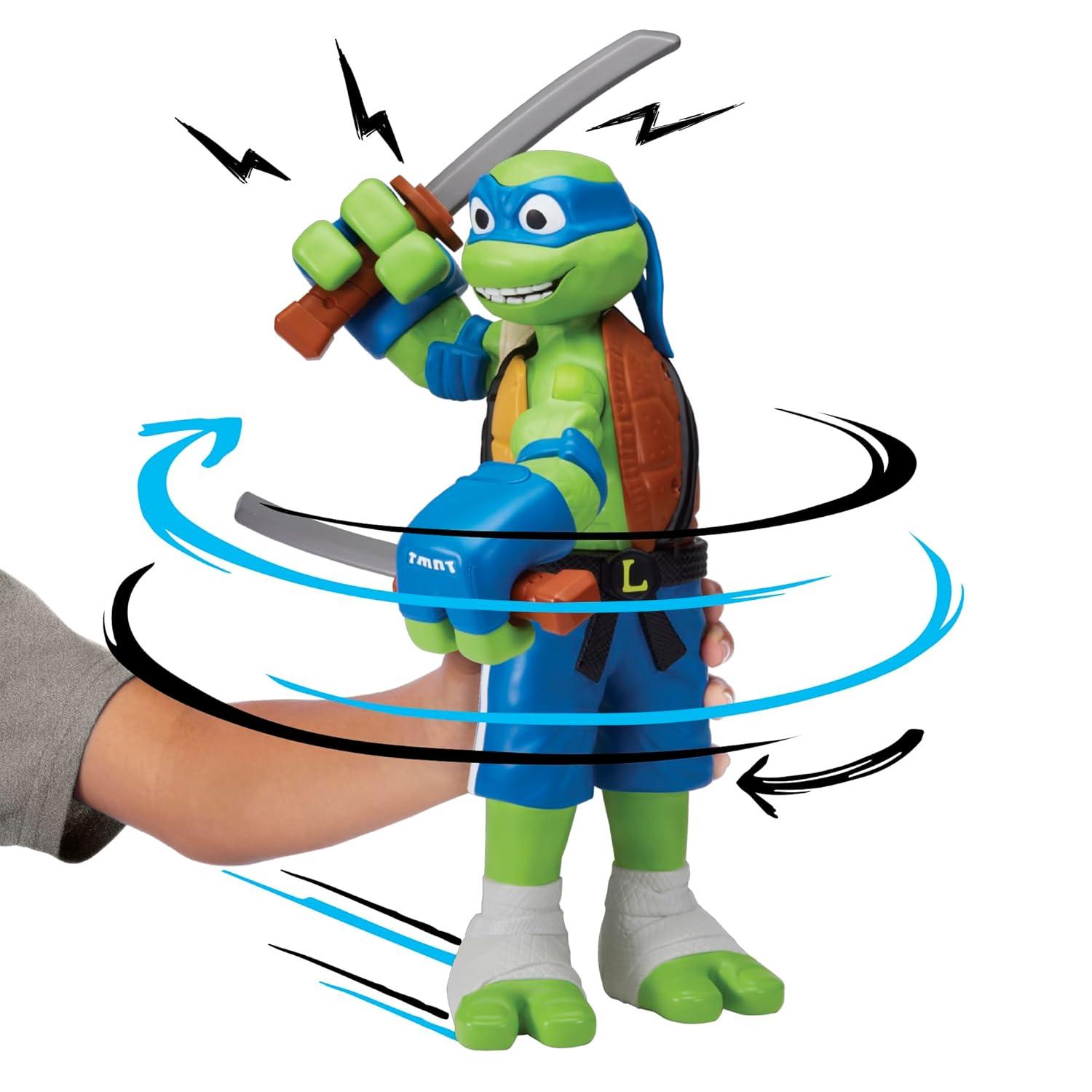 Teenage Mutant Ninja Turtles Leonardo Roll-N-Punch Giant Action Figure