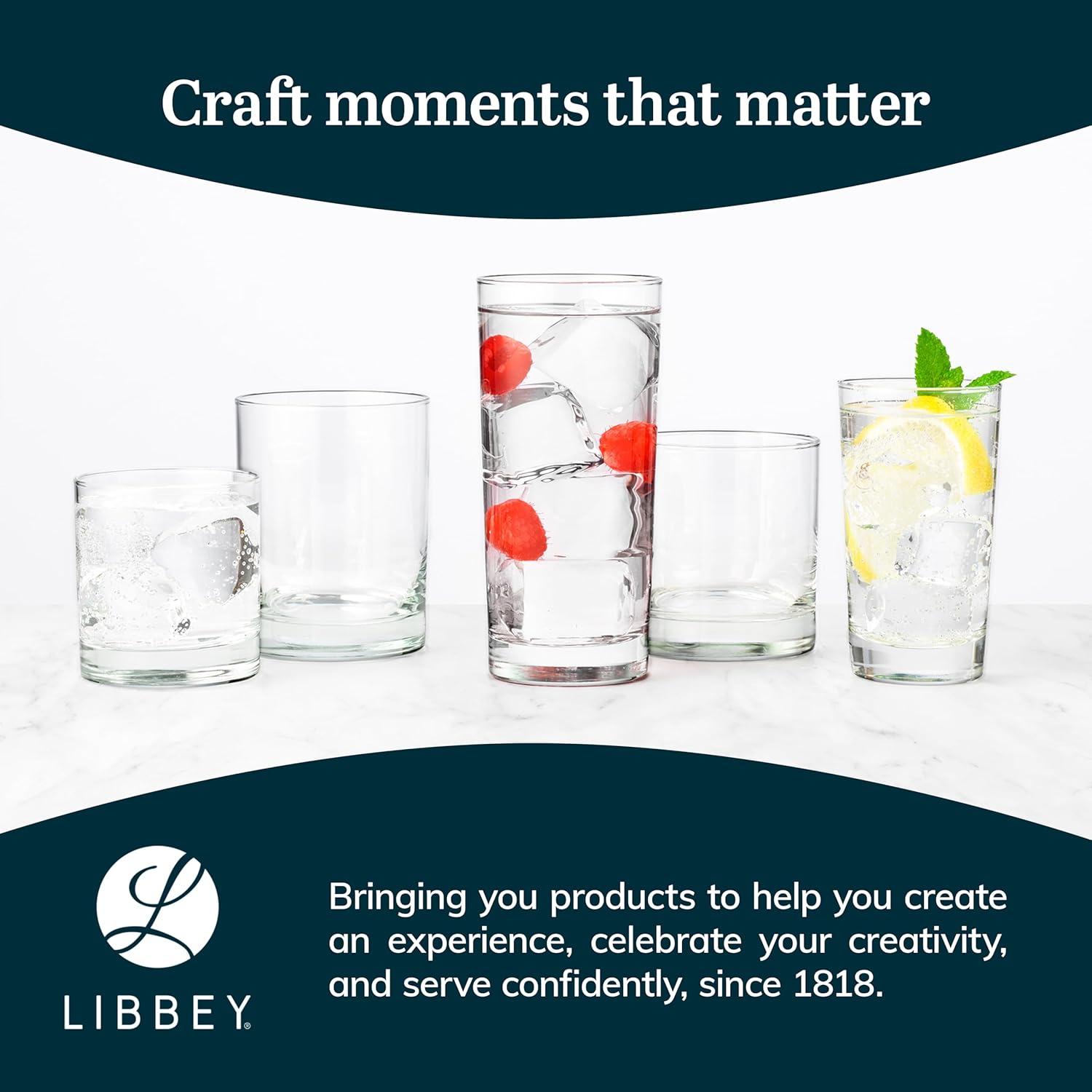 Libbey Heavy Base Cooler Glasses, 15.75 oz.