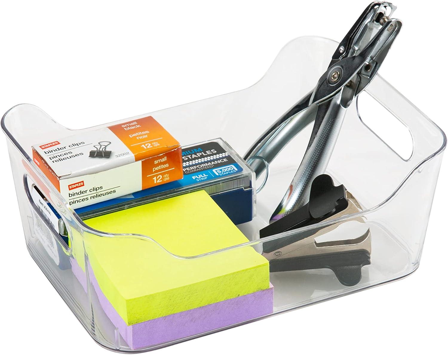 Simplify Simplify Plastic Bin (Set of 3)