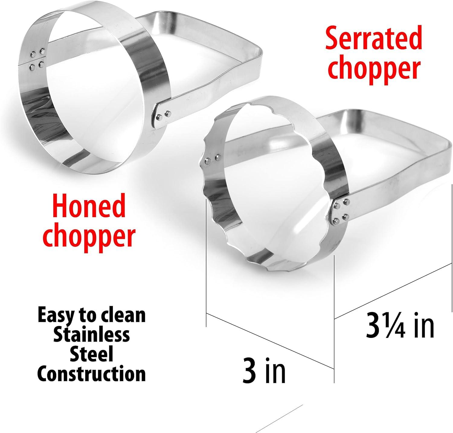 Maxam KTCHOP2 Hand Food Chopper Set - 2 Piece