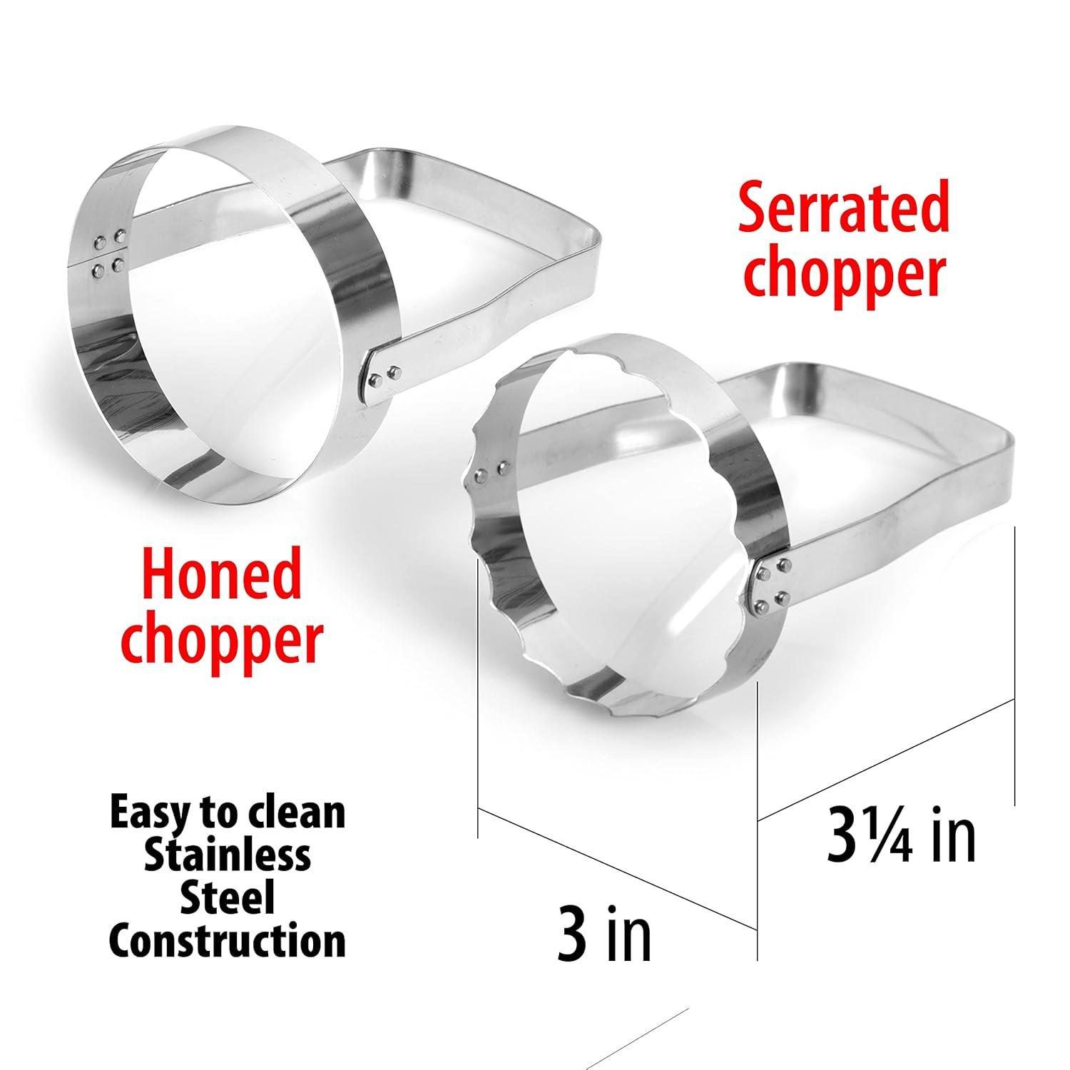 Maxam KTCHOP2 Hand Food Chopper Set - 2 Piece