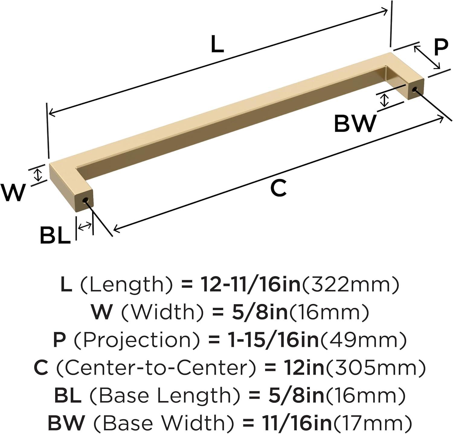 Monument 12" Center to Center Appliance Pull