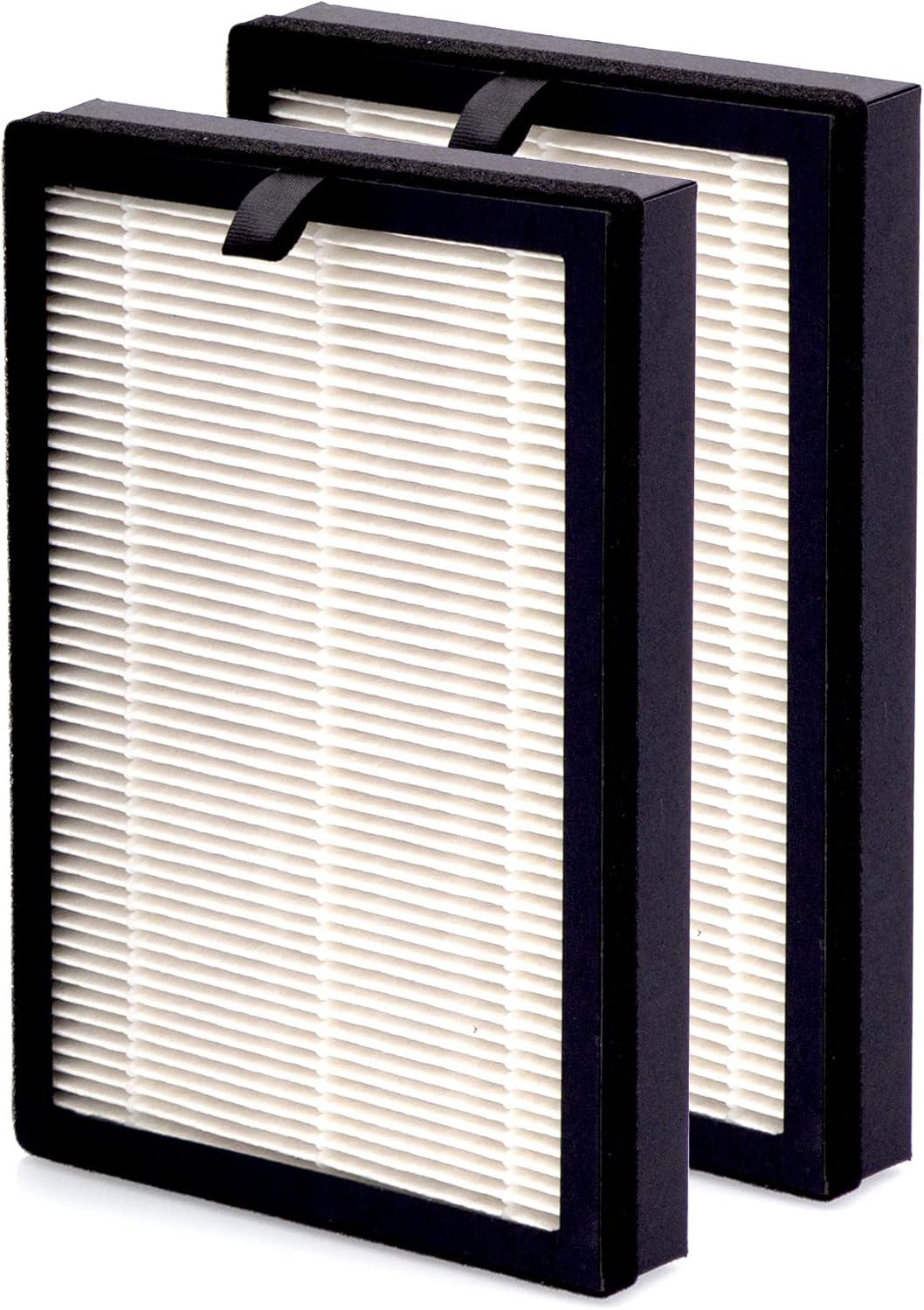 Nuwave Replacement HEPA/Carbon Filter 2-Pack for Nuwave OxyPure Portable Air Purifier for Large Room and Home, Sold by Original Manufacturer for Model 47401, 47402