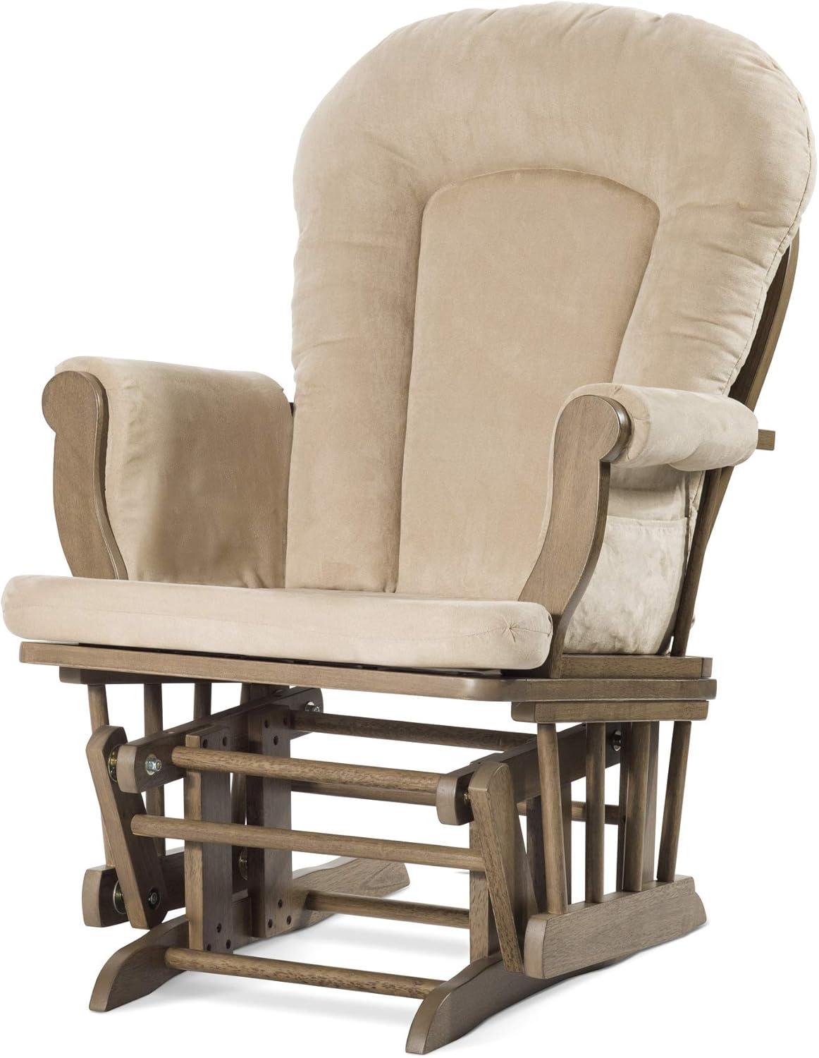 Child Craft Cozy Glider Rocker and Ottoman