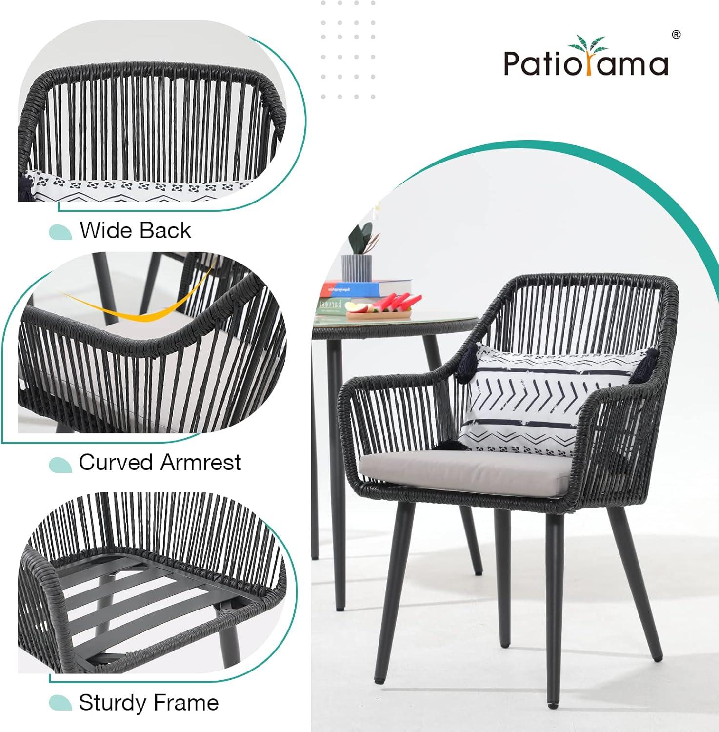 Cassil Outdoor Dining Armchair with Cushion