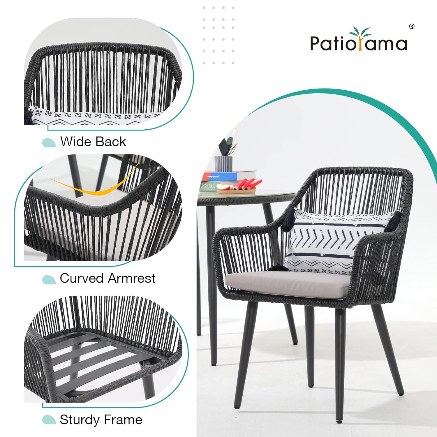 Cassil Outdoor Dining Armchair with Cushion
