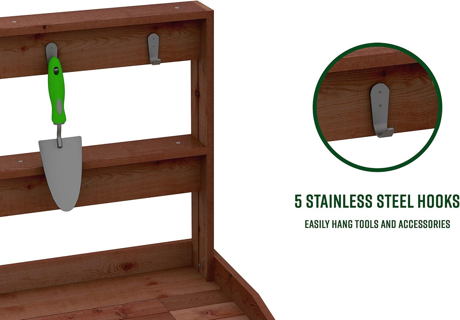 Vita Cedar Potting Bench
