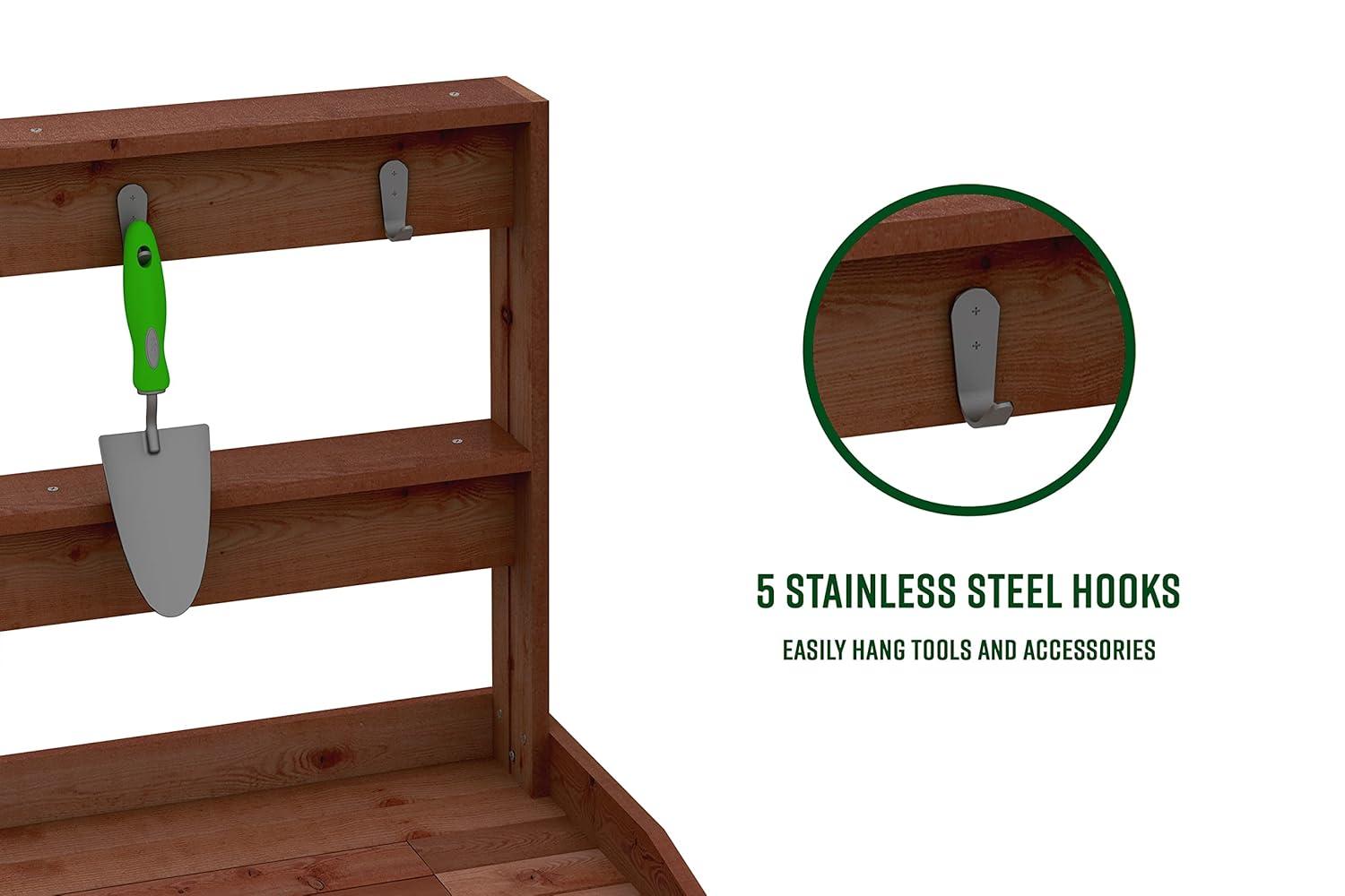 Vita Cedar Potting Bench