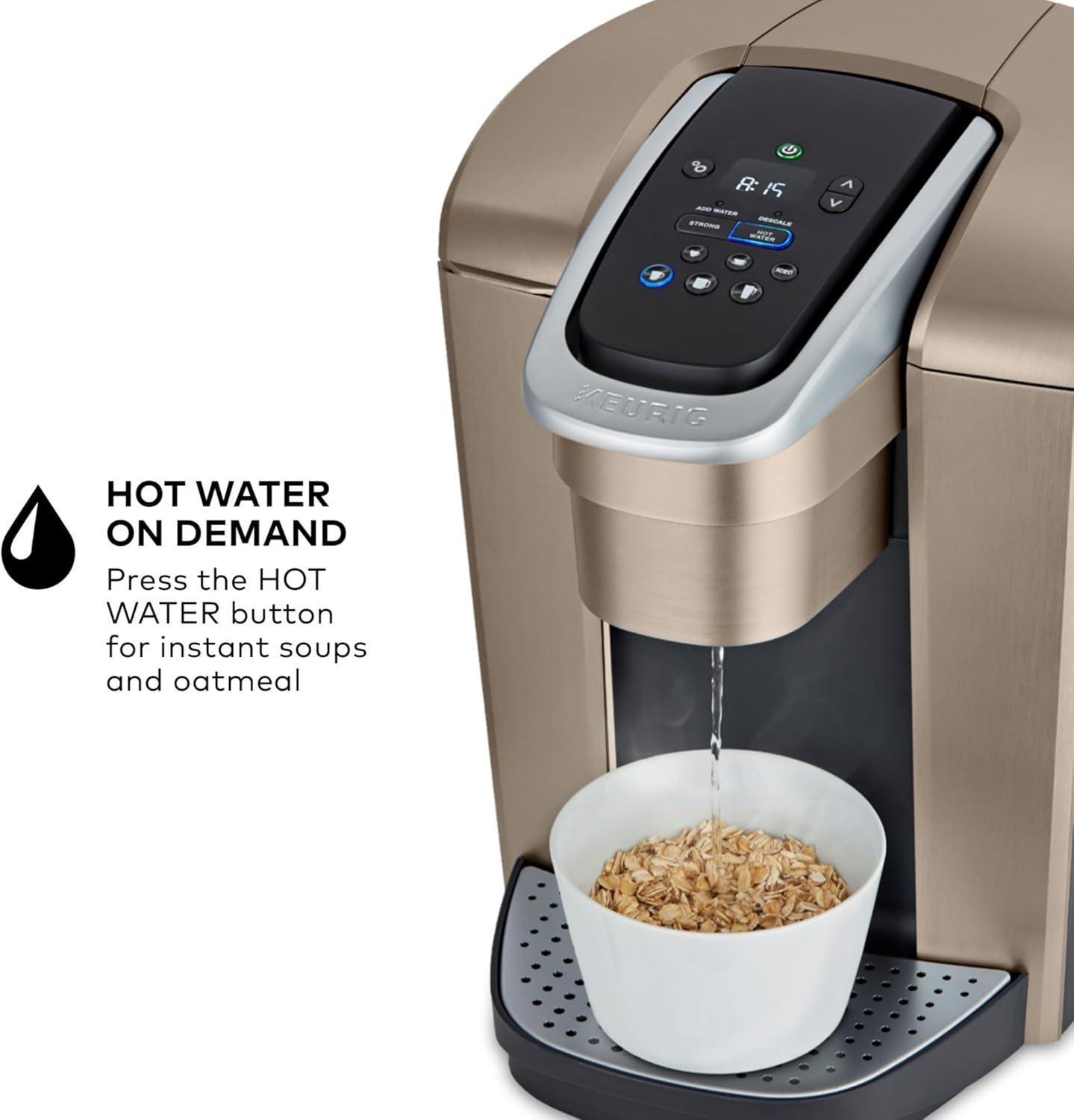 Keurig K-Elite Single-Serve K-Cup Pod Coffee Maker with Iced Coffee Setting and Strength Control