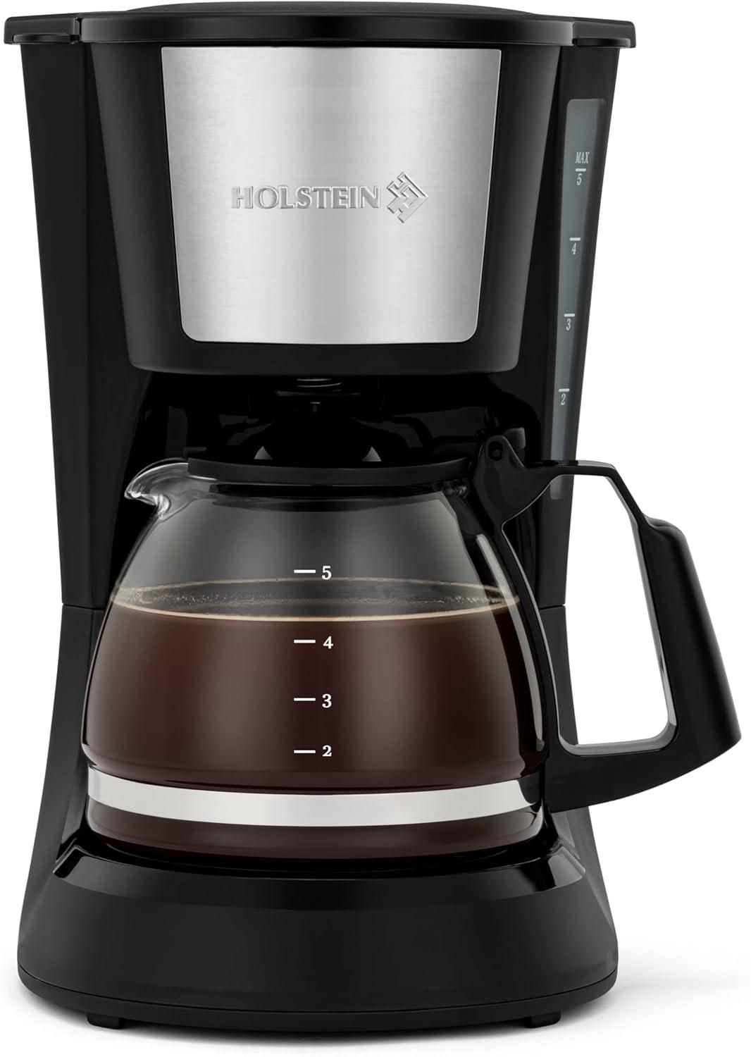 Holstein Housewares 5-Cup Coffee Maker