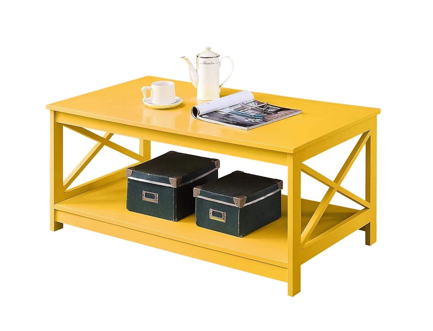 Convenience Concepts Oxford Coffee Table, Multiple Colors