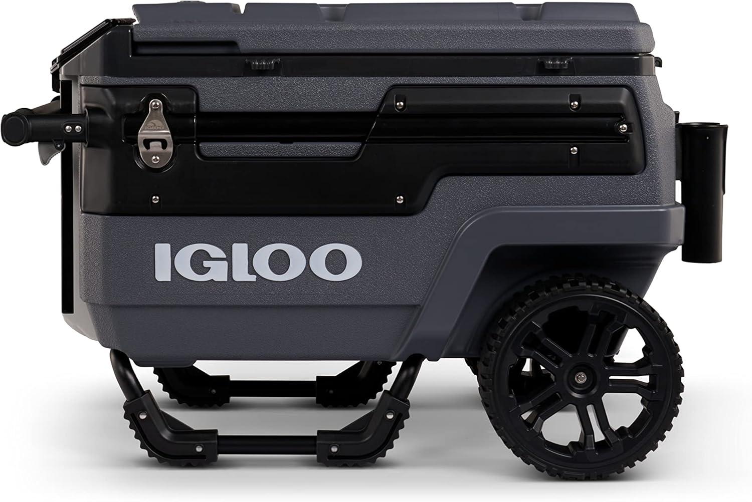 Igloo Carbonite 70qt Rolling Cooler with All-Terrain Wheels