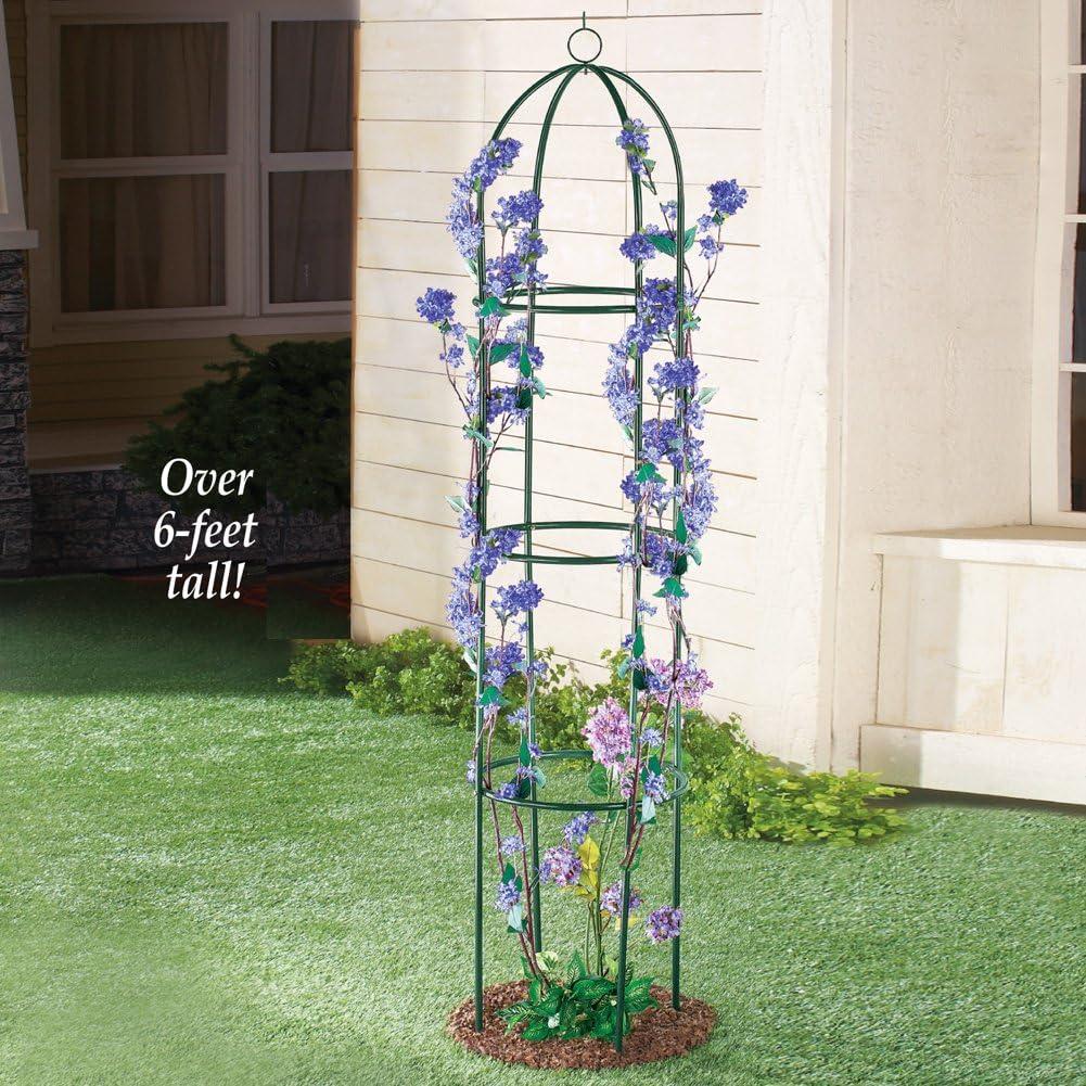 Collections Etc 6ft Garden Plant Trellis 16.25 X 16.25 X 75