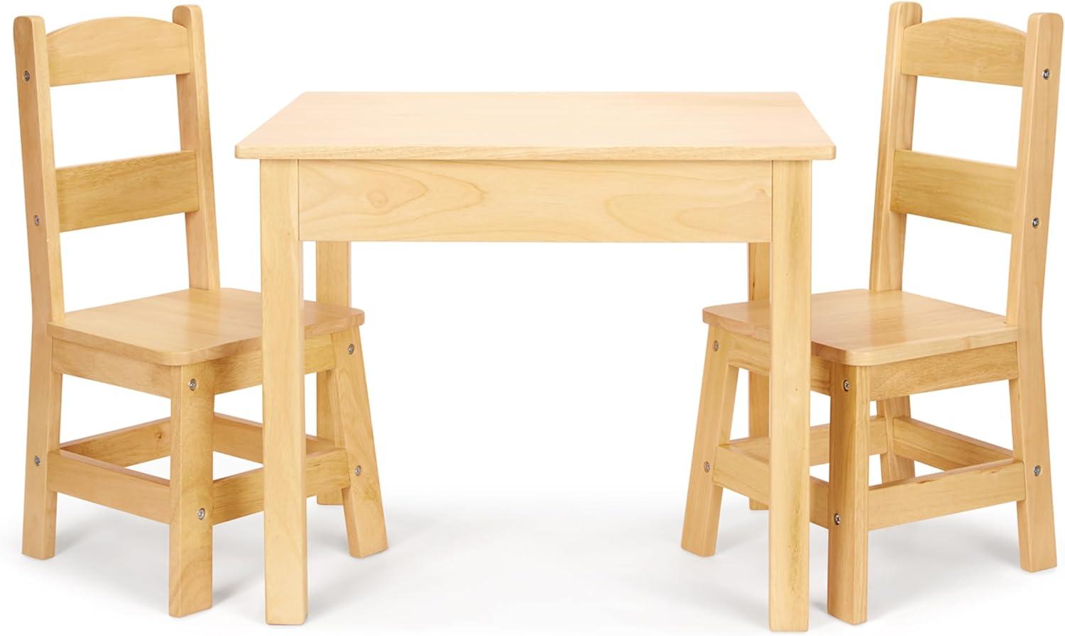 Melissa & Doug Kids Play Or Activity Table and Chair Set