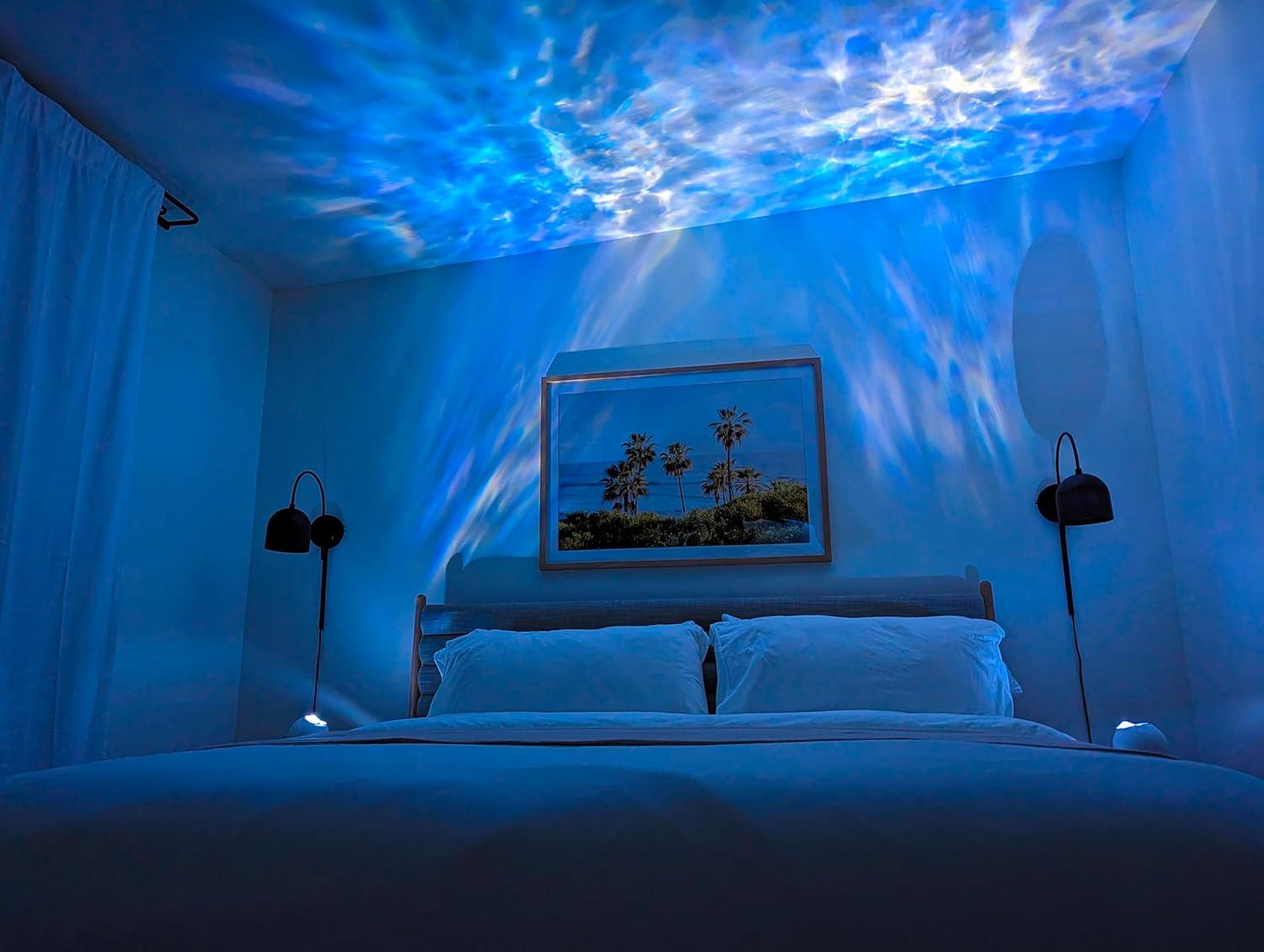 Sky Lite Evolve Galaxy Projector Cloud - BlissLights: LED Starlight, Astronaut Theme, Room Ambiance