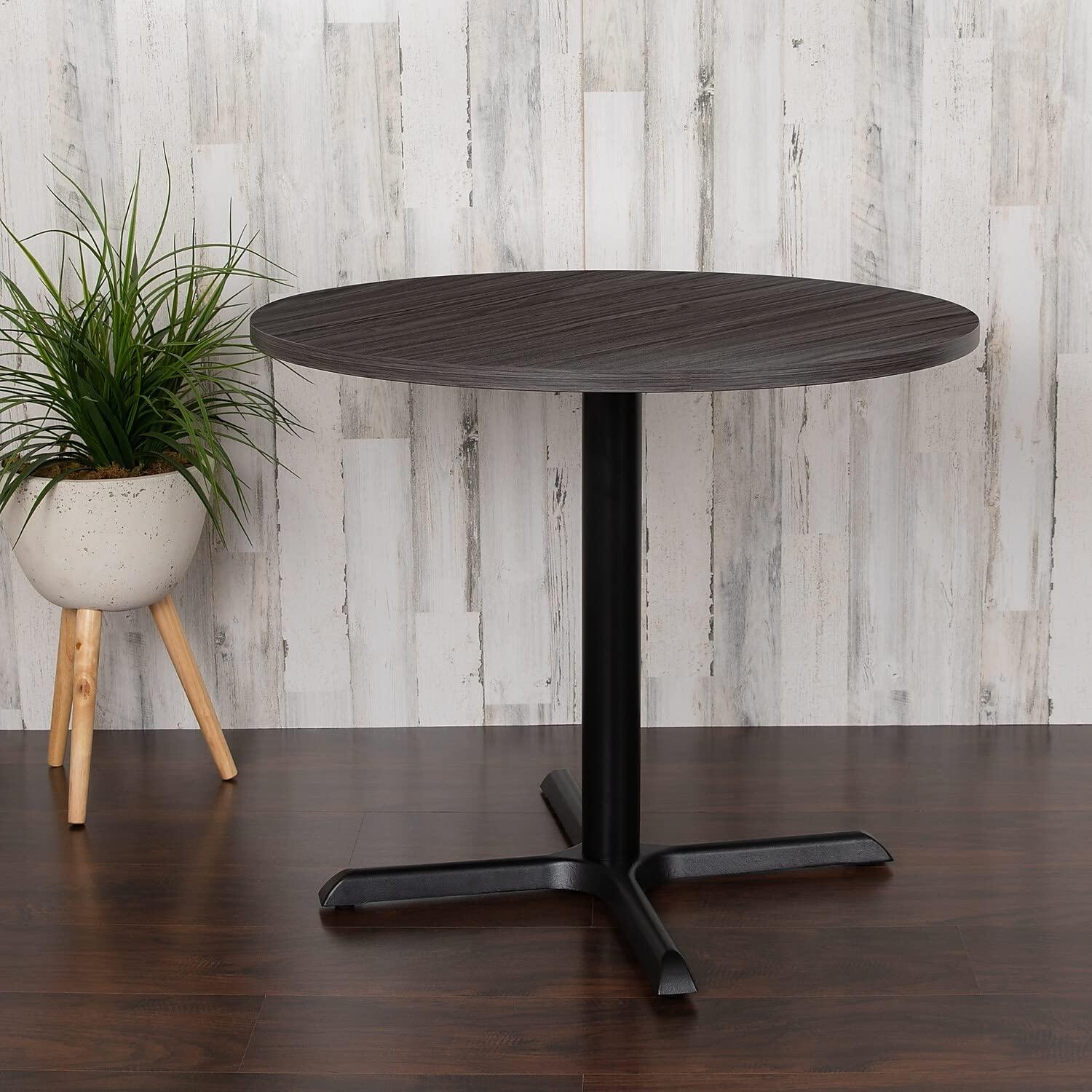 Flash Furniture 36" Round Multi-Purpose Conference Table - Meeting Table for Office