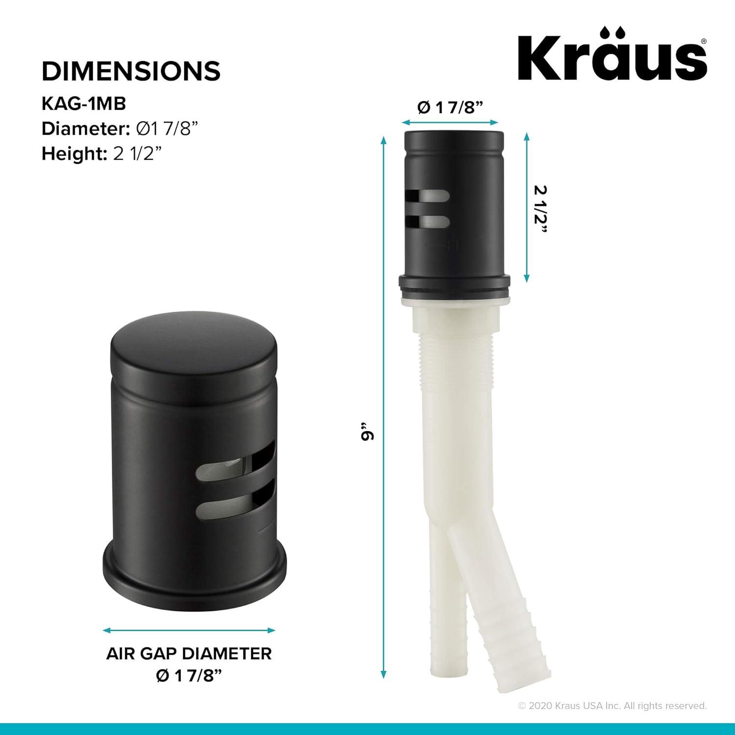 KRAUS Bolden Commercial Style 2-Function Single Handle Pull Down Kitchen Faucet