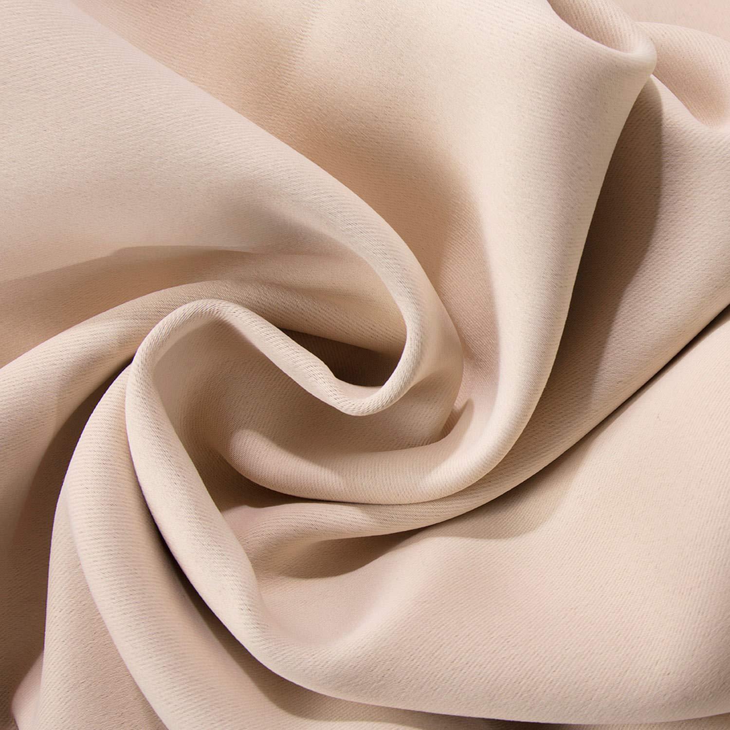 Bellini Peach Blackout Room Darkening Curtain (1 Panel), Bellini Peach, 50W X 84L