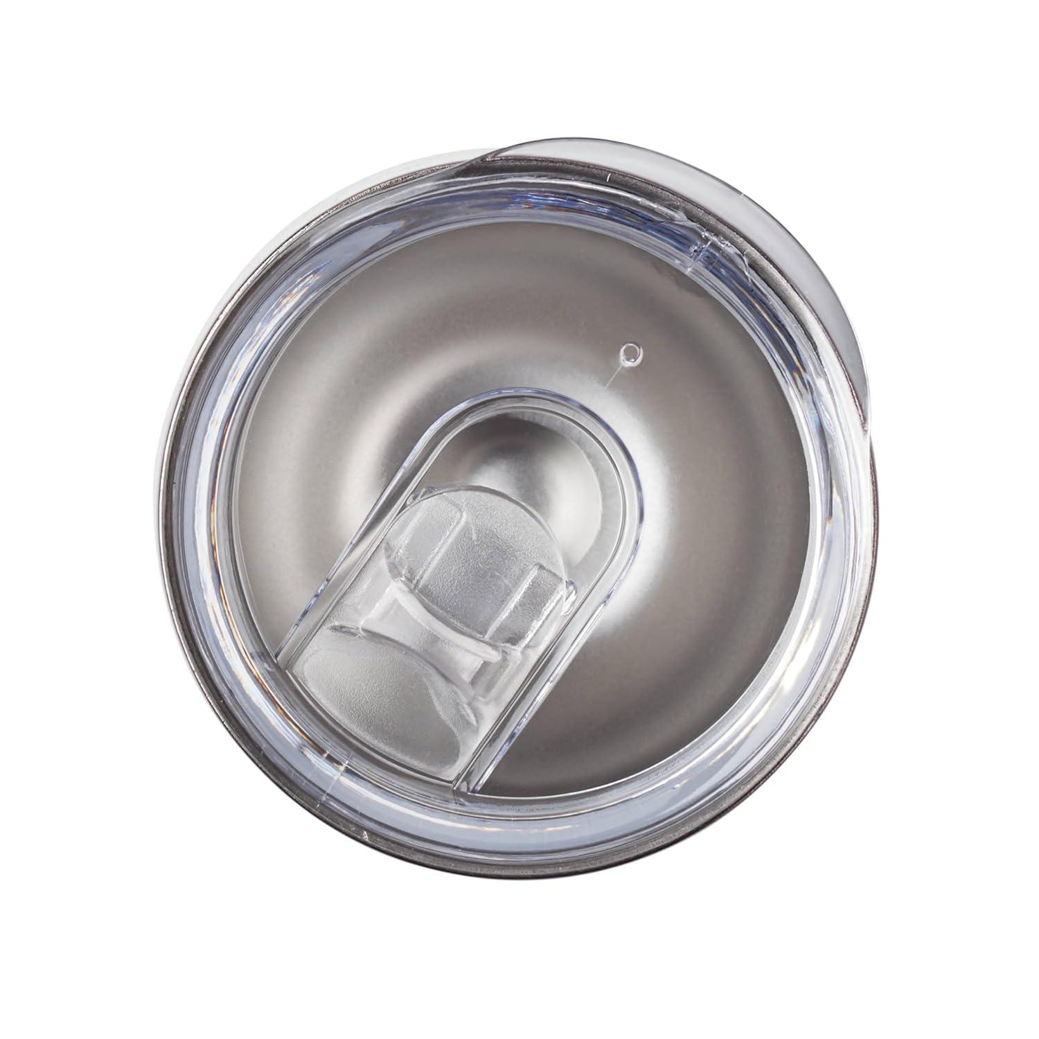 Cambridge ECW3BLCB2DS Blue 2 Pack of 12 oz Geode Decal Stainless Steel Wine Tumblers